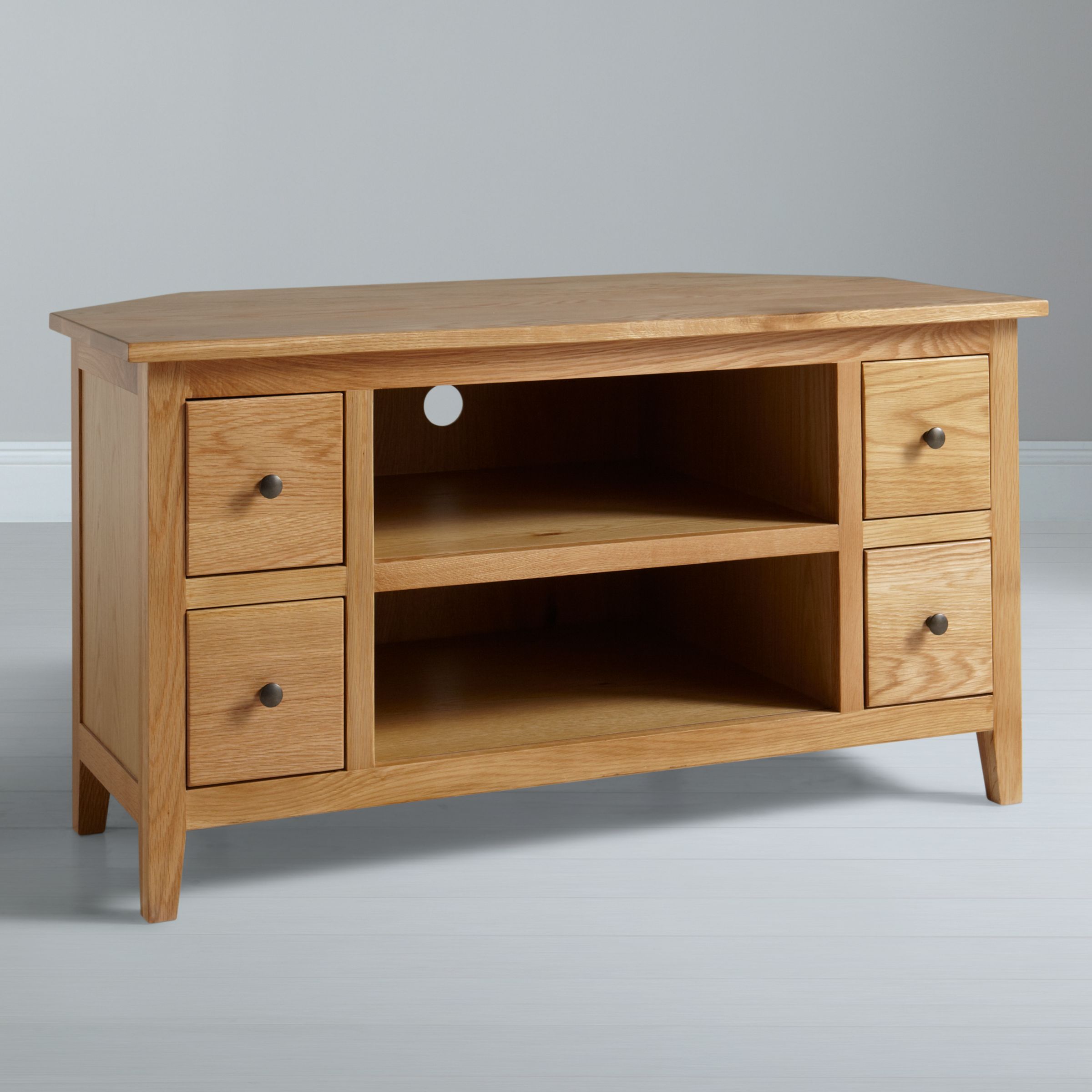 John Lewis Grove Corner TV Stand, Light