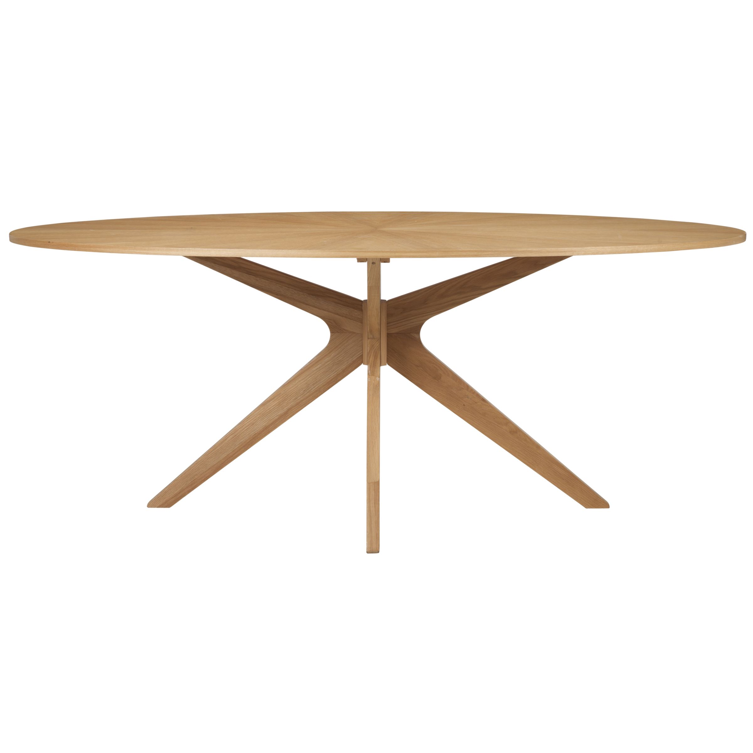 John Lewis Rigby 6 Seater Dining Table, width 190cm