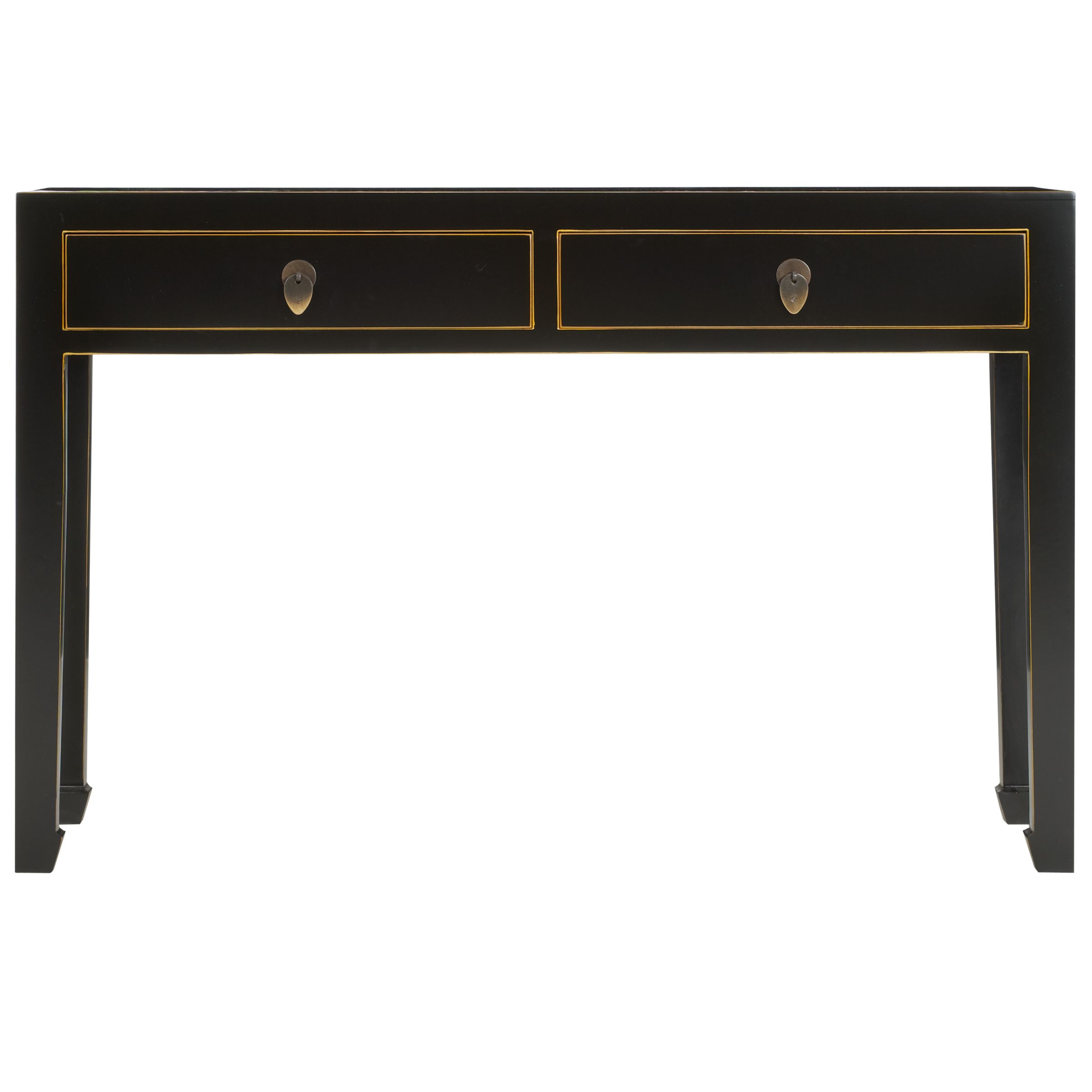 John Lewis Suri Console Table, Black at John Lewis