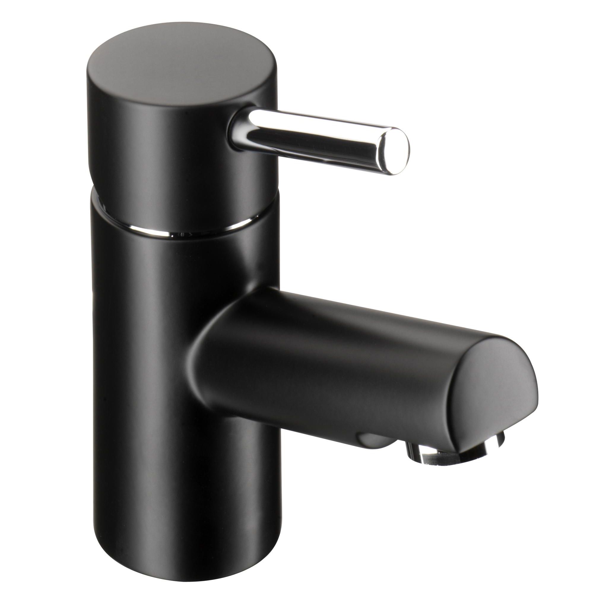 Prism Basin Mixer Tap, Black