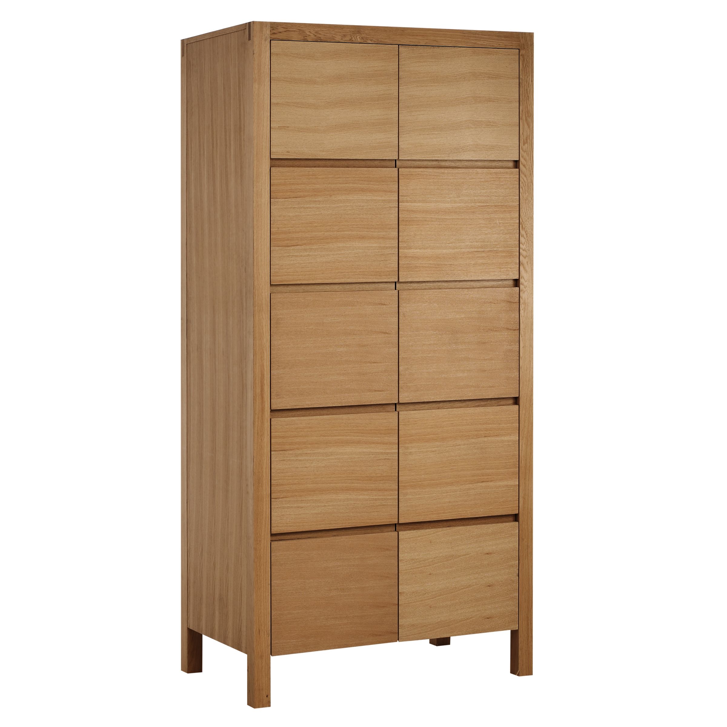 John Lewis Halsted Walnut 2 Door Wardrobe