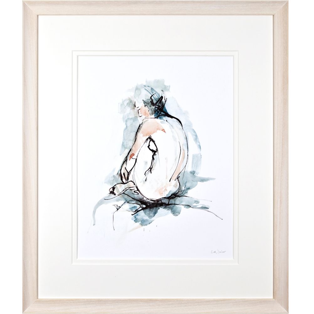 Curved Form Framed Print, 57x67cm at John Lewis