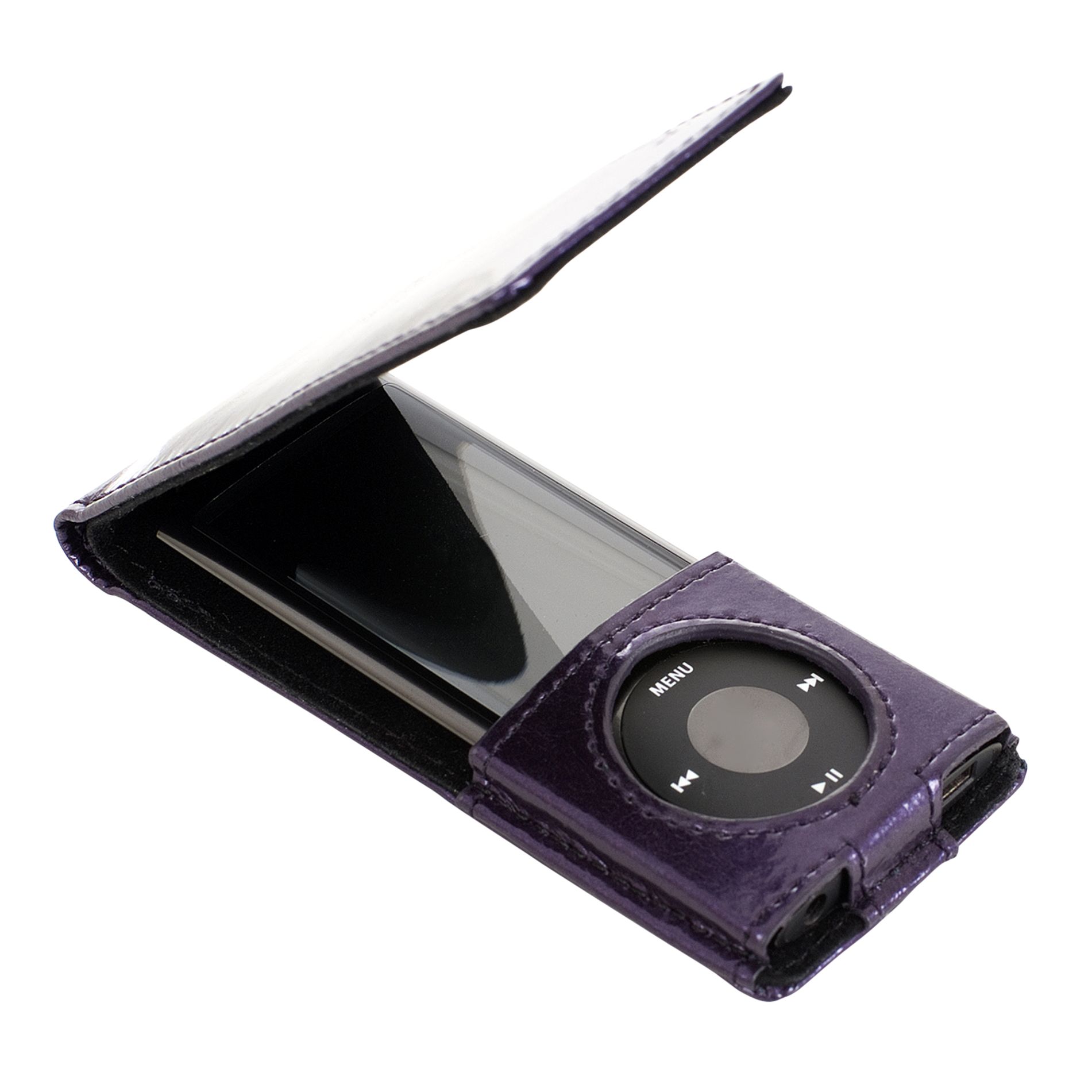 Knomo Flip Case for iPod nano, 5th Generation, Purple