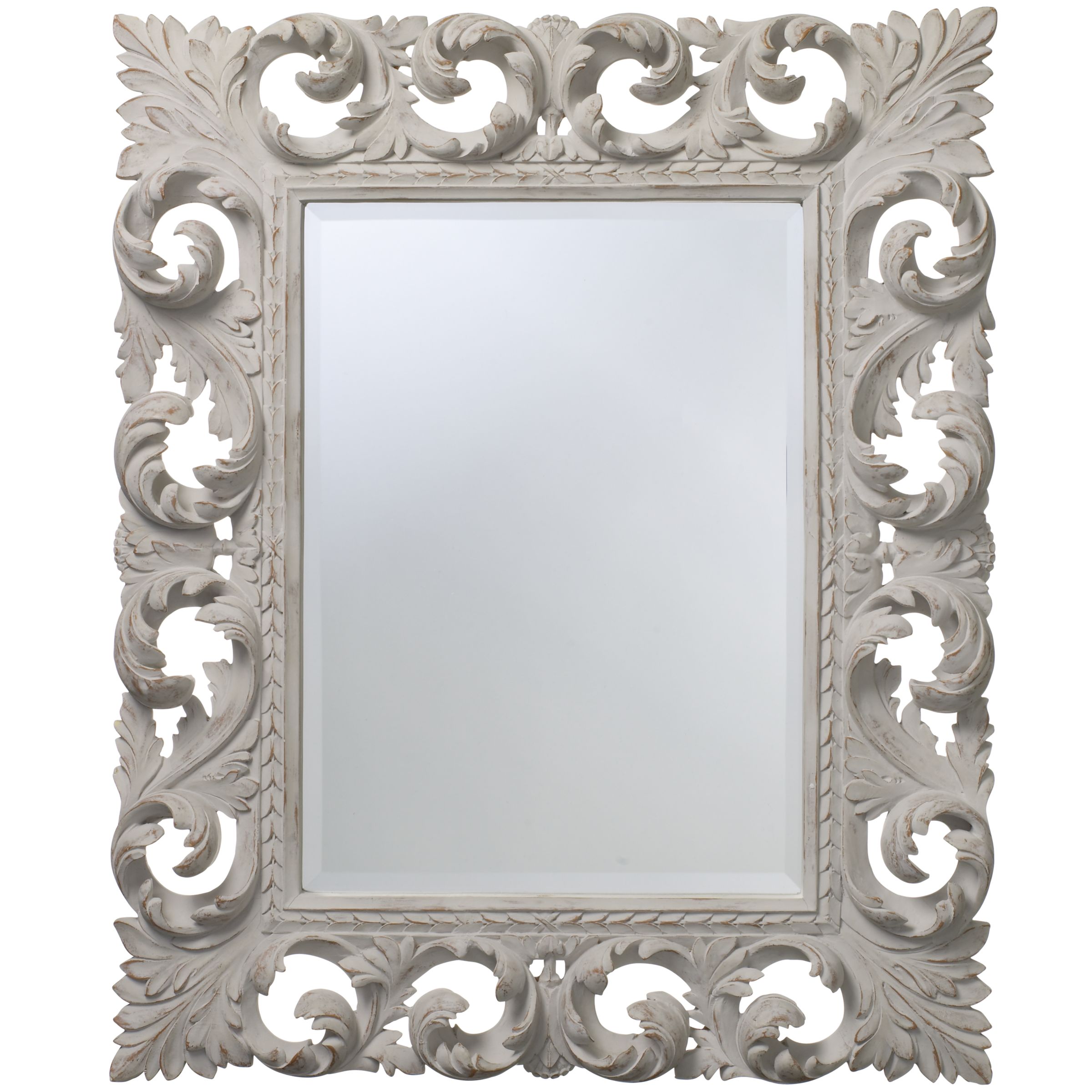 John Lewis Grace Mirror, H82 x W68cm at John Lewis