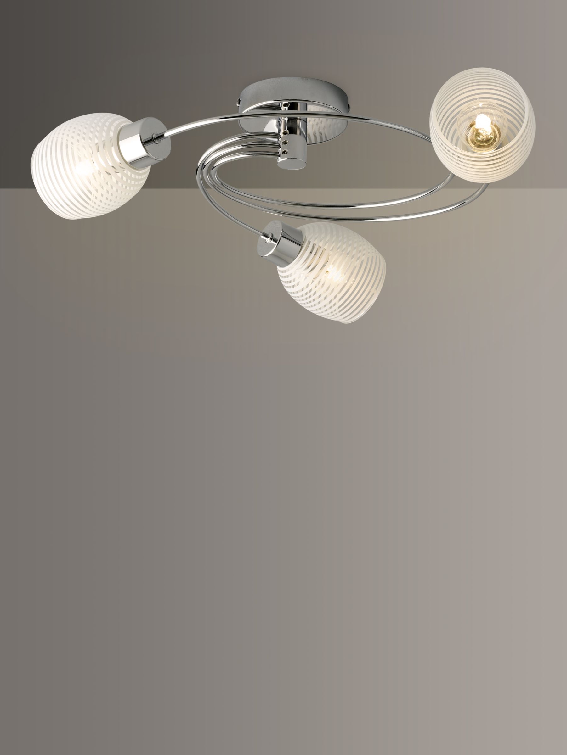 Maya Ceiling Light, 3 Arm