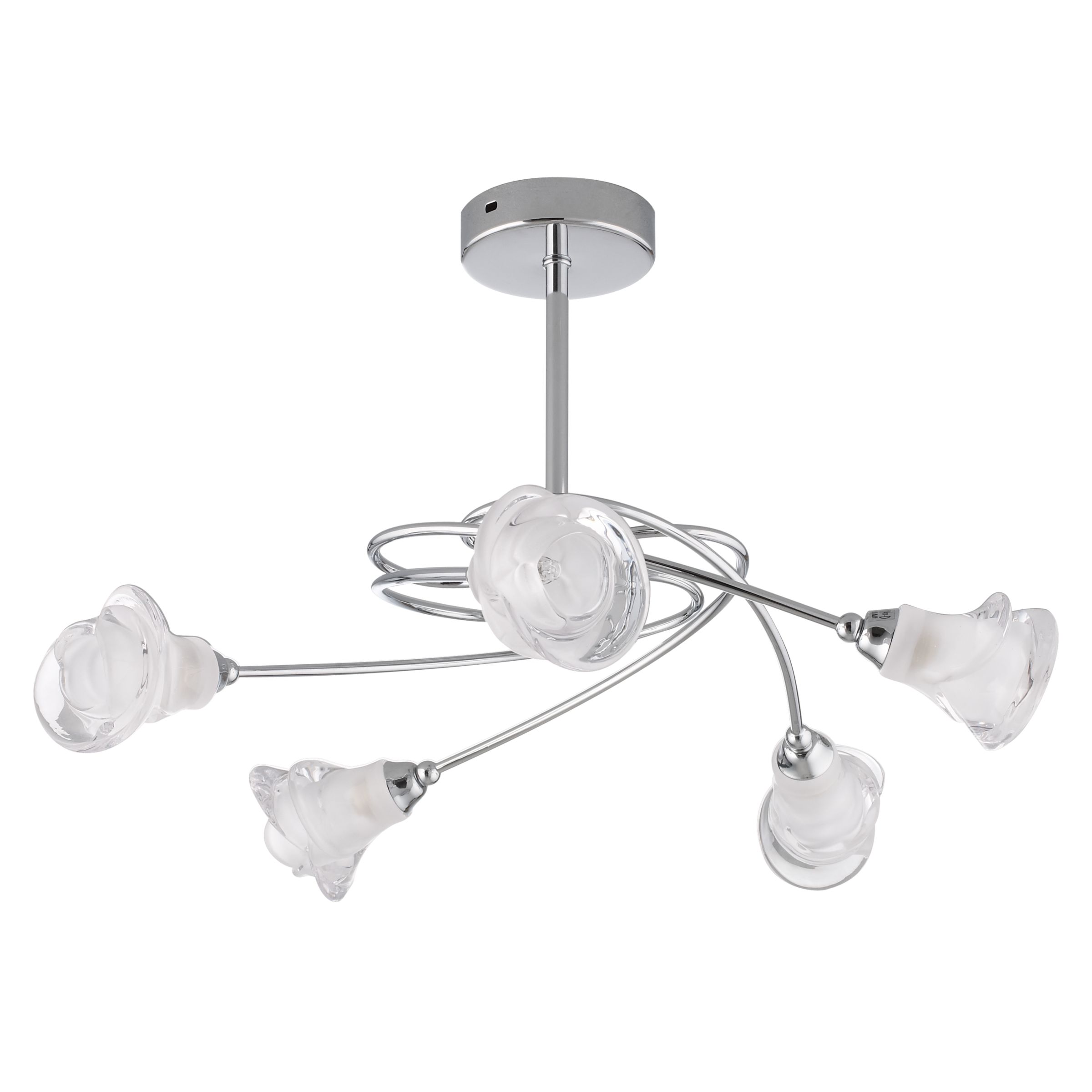 John Lewis Camille Ceiling Light, 5 Arm