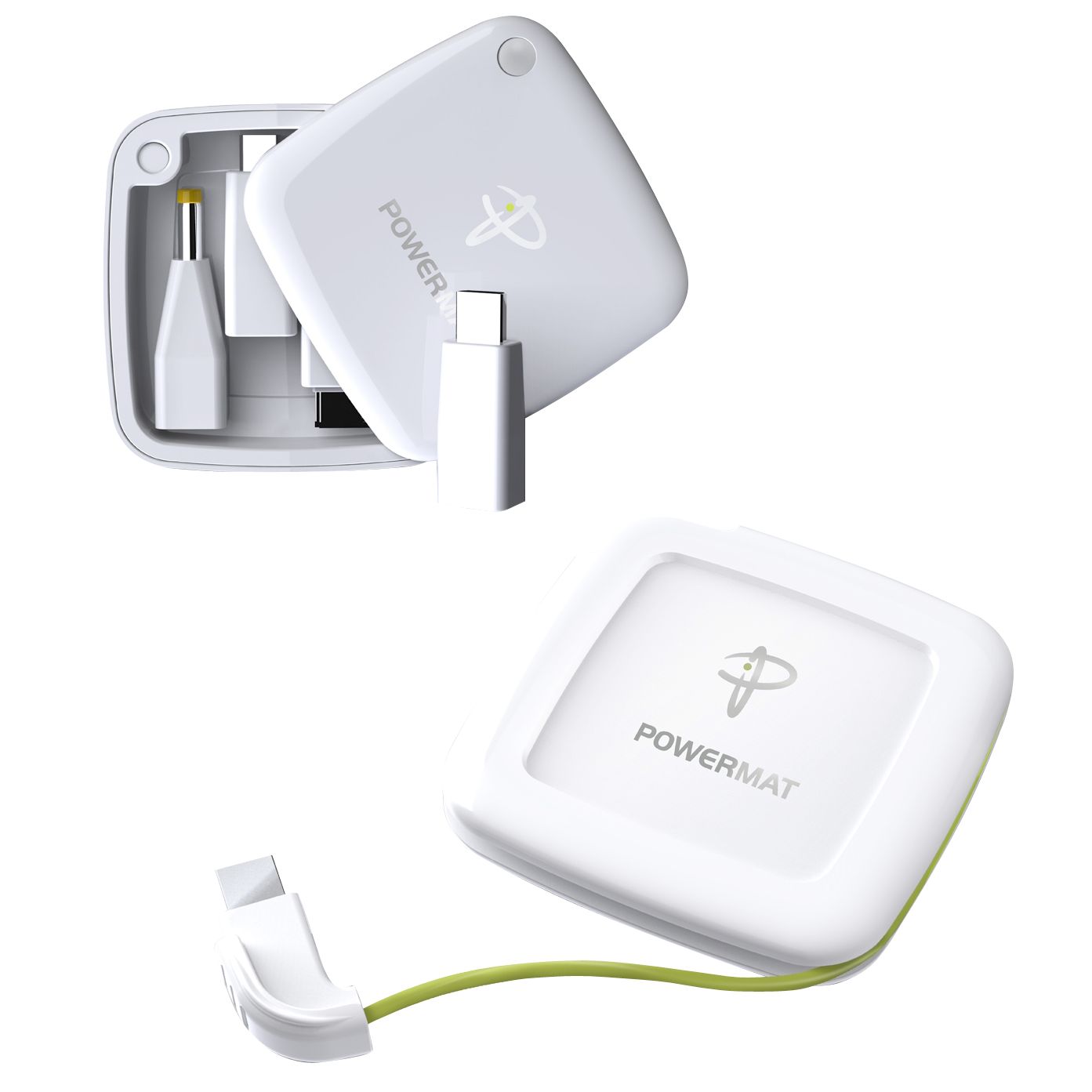 Powermat Power Cube Charger with 7 Tips