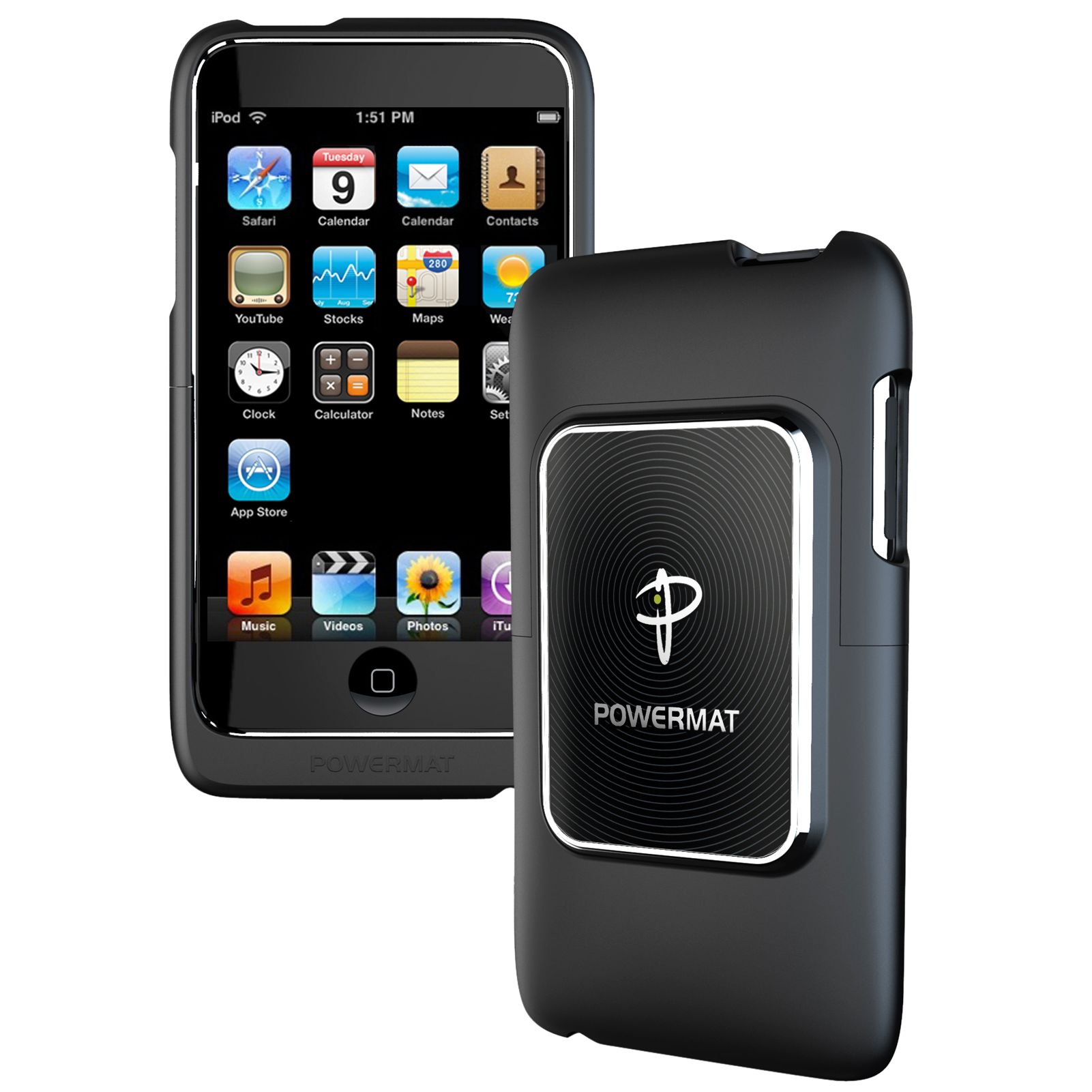 Powermat Receiver Case for iPod Touch