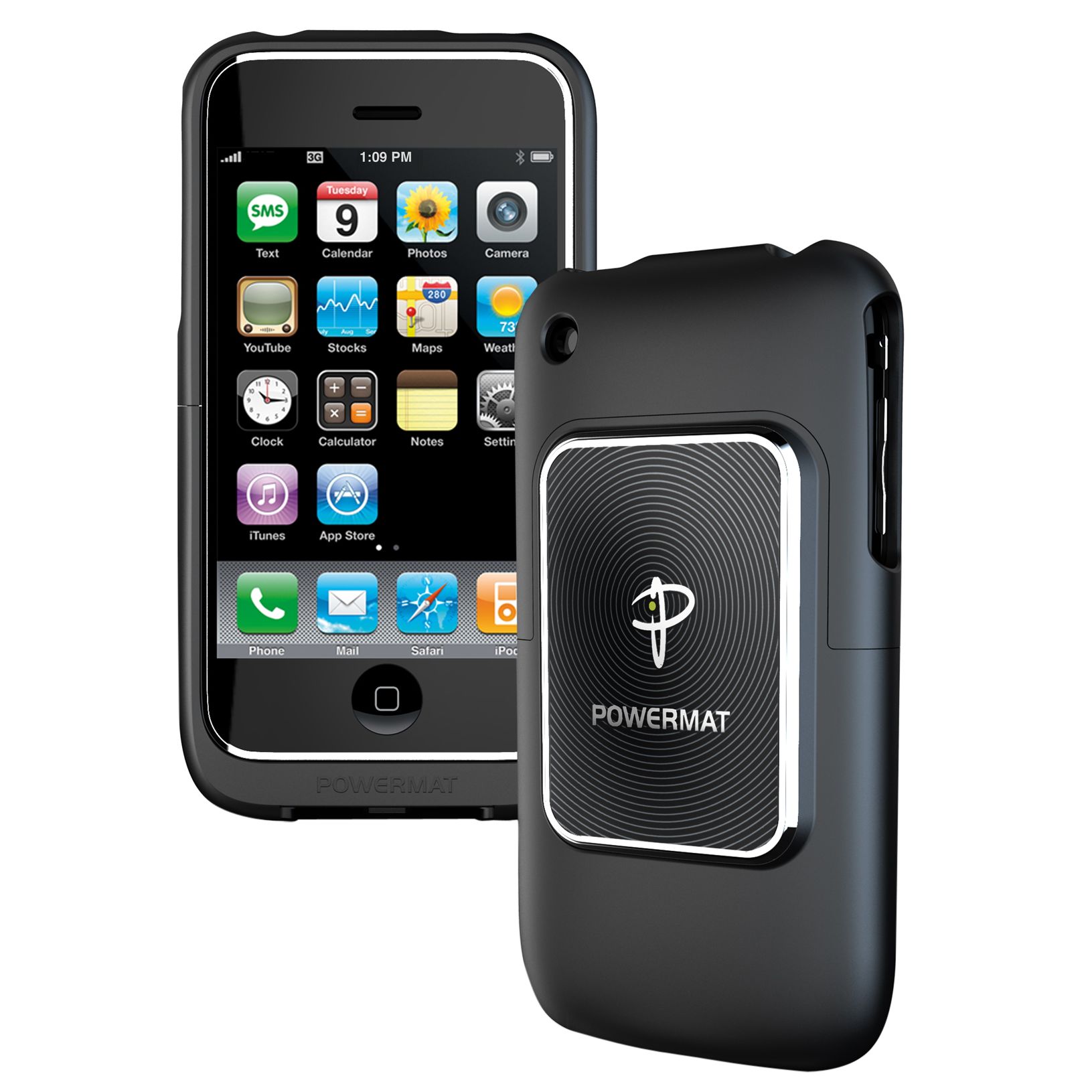 Powermat Receiver Case for iPhone 3G
