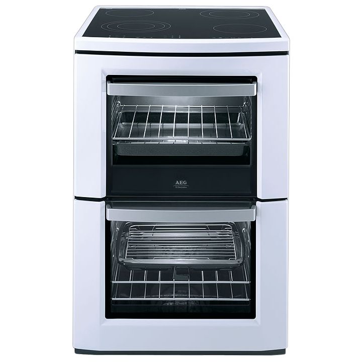 AEG D98000VFW Electric Cooker, White