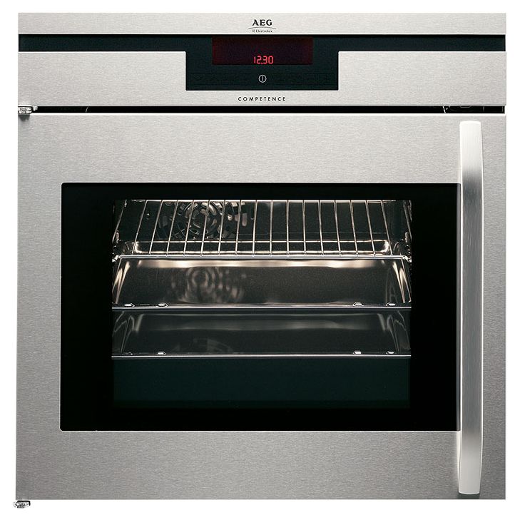 AEG B996985M Single Electric Oven, Stainless Steel at John Lewis