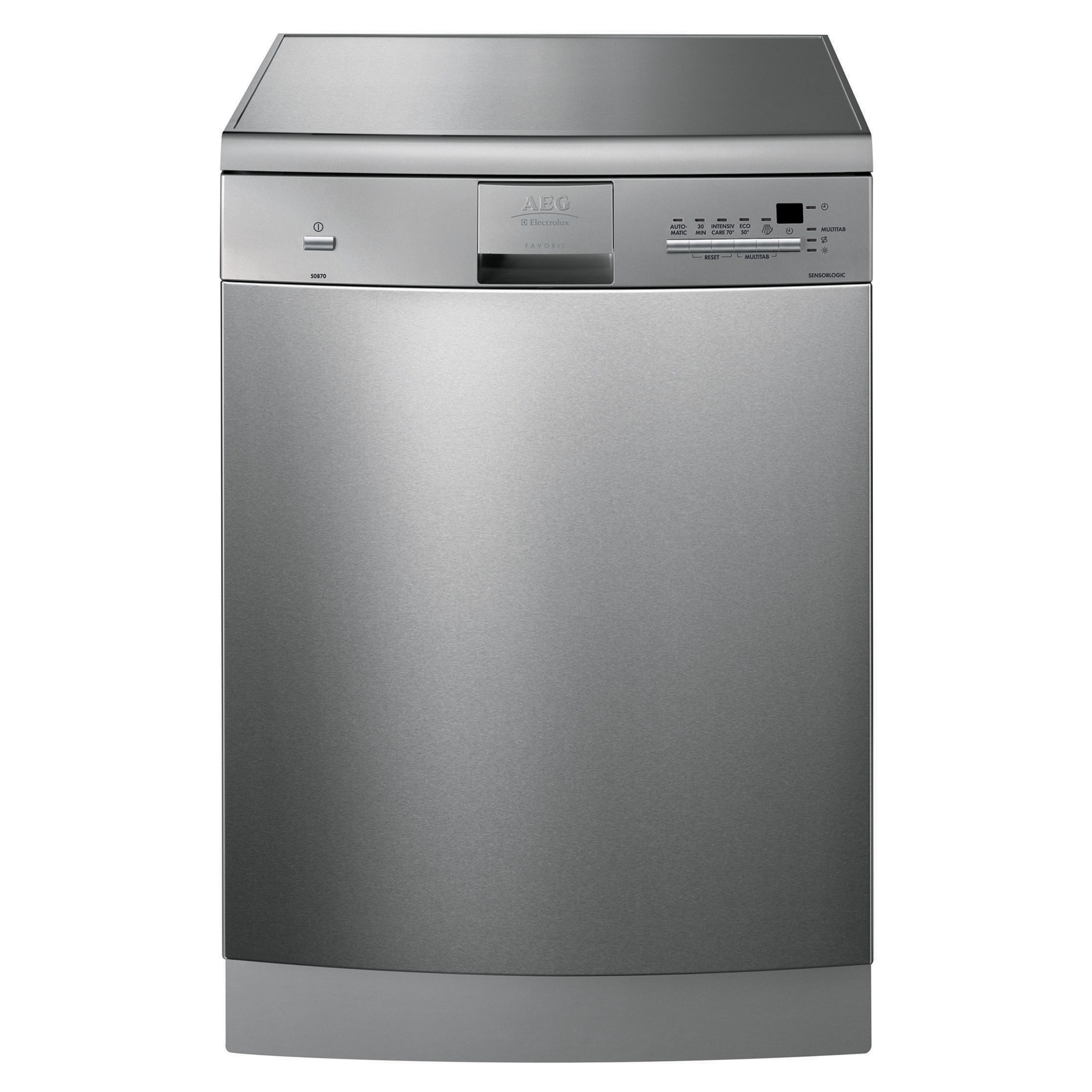 AEG F50870M Dishwasher, Stainless Steel