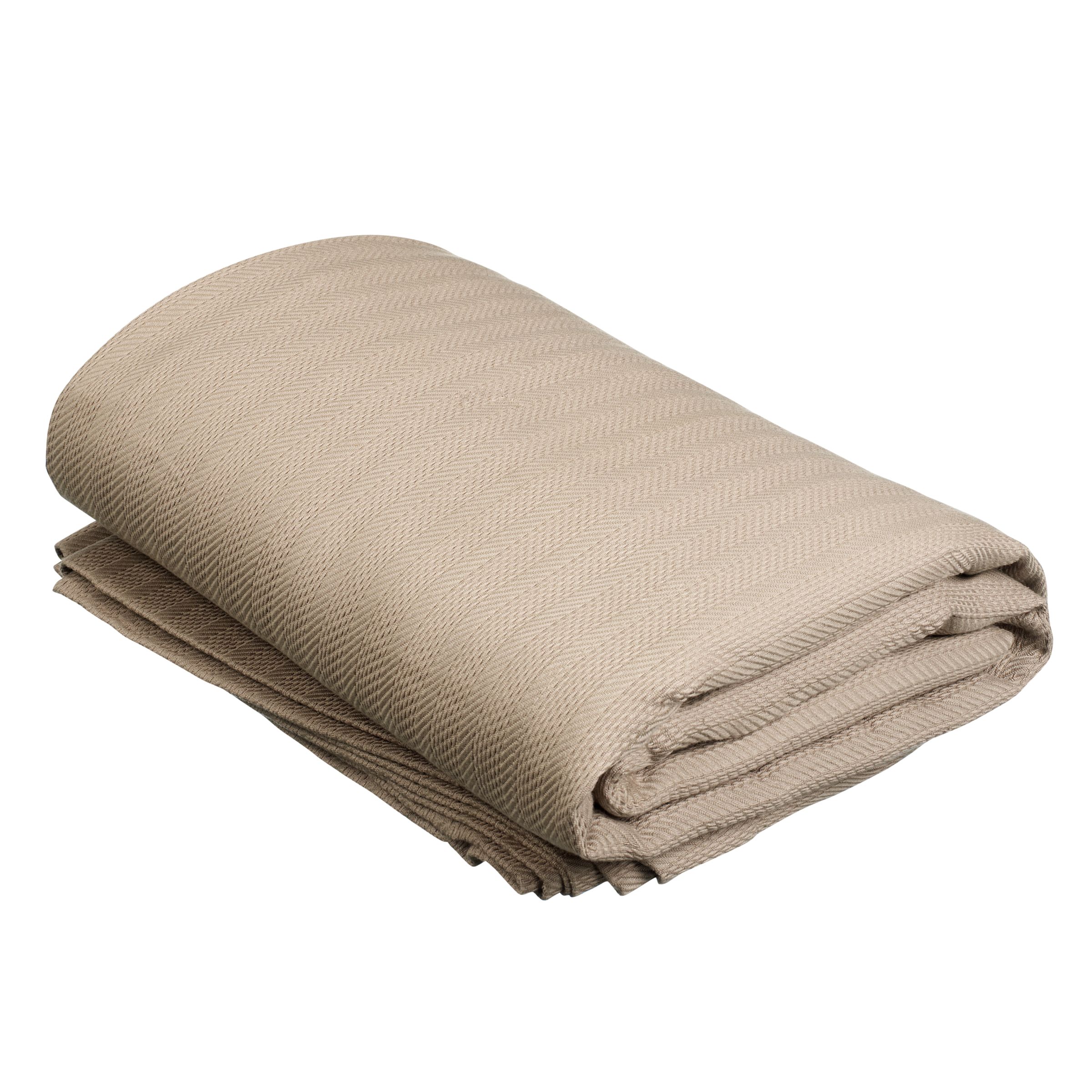 John Lewis Fairtrade Organic Brawny Blanket, Natural