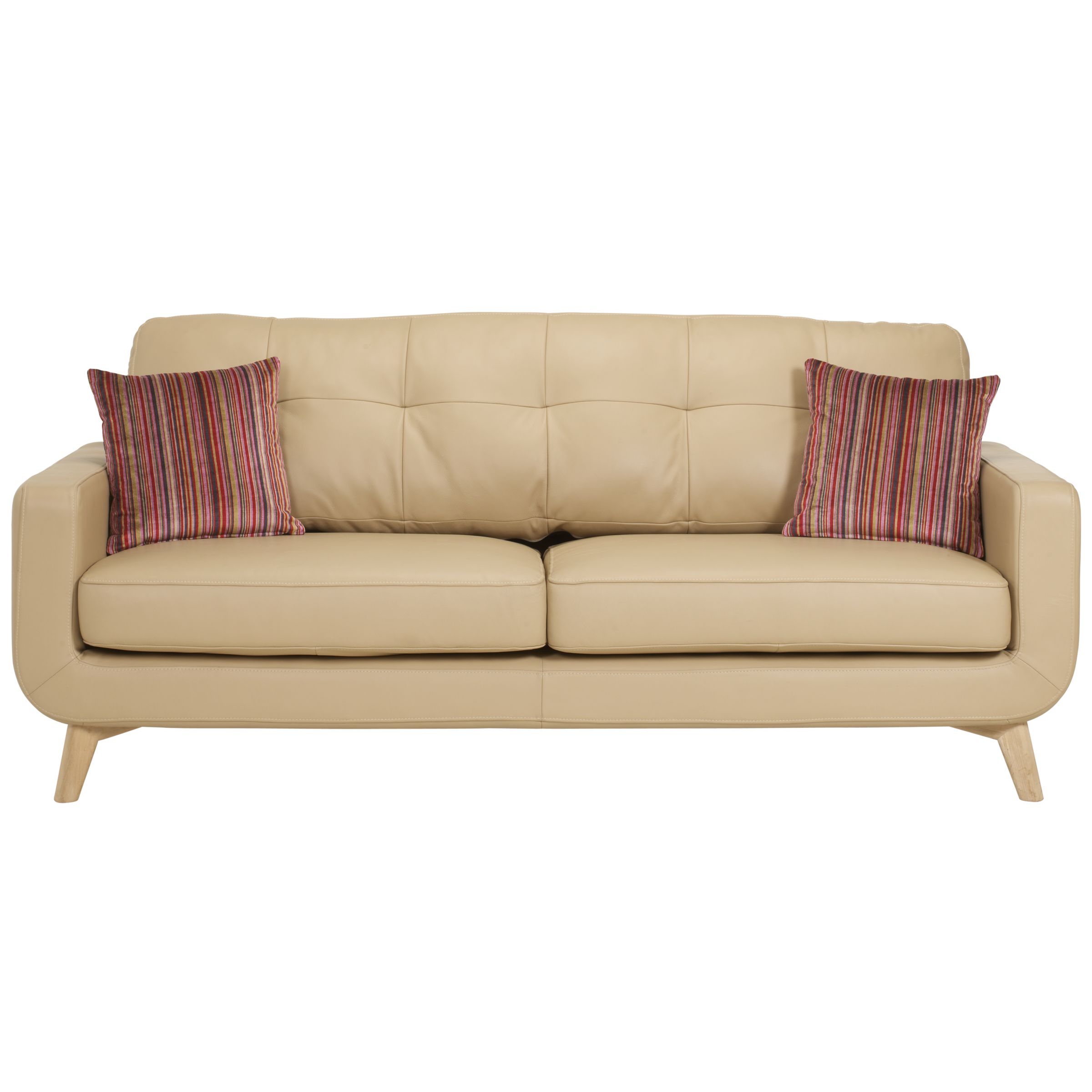 Barbican Large Leather Sofa, Prescott