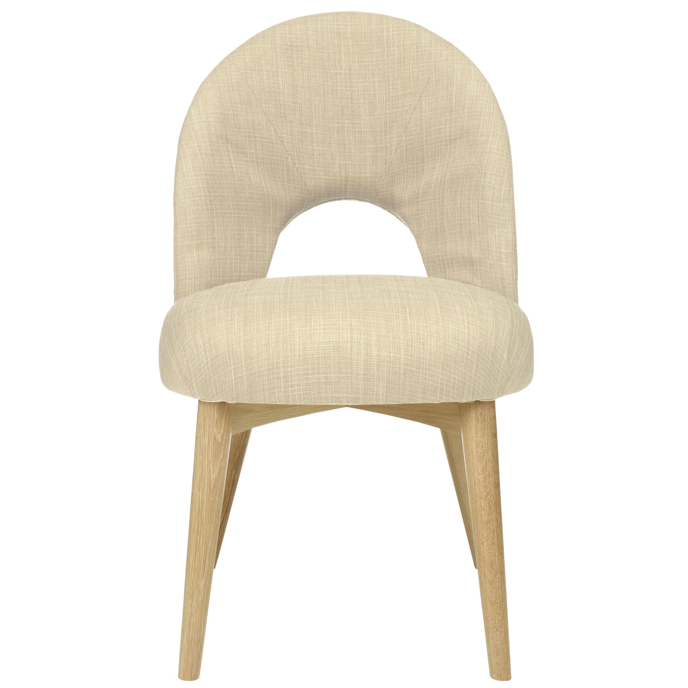 John Lewis Revival Dining Chair, Cream at JohnLewis