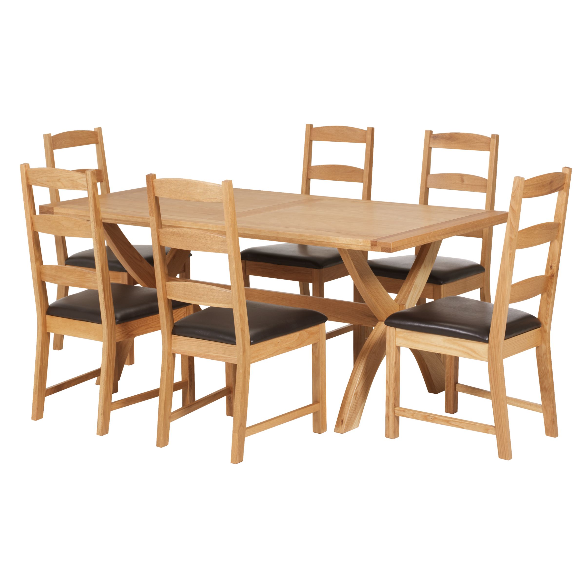 John Lewis Wigmore Dining Table and 6 Chairs Set