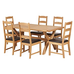 Unbranded Wigmore Dining Table and 6 Chairs Set