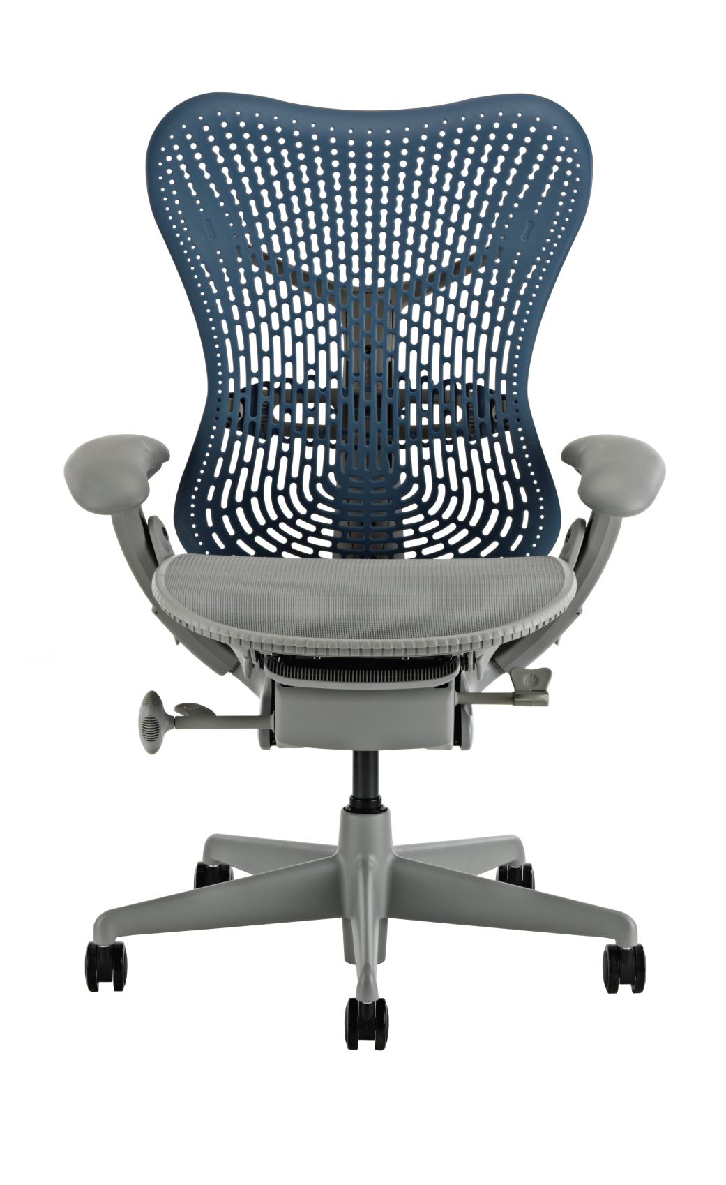 Herman Miller Mirra Office Chair, Blue Fog at John Lewis