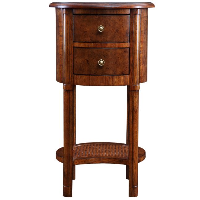 Hemingway Round 2 Drawer End Table