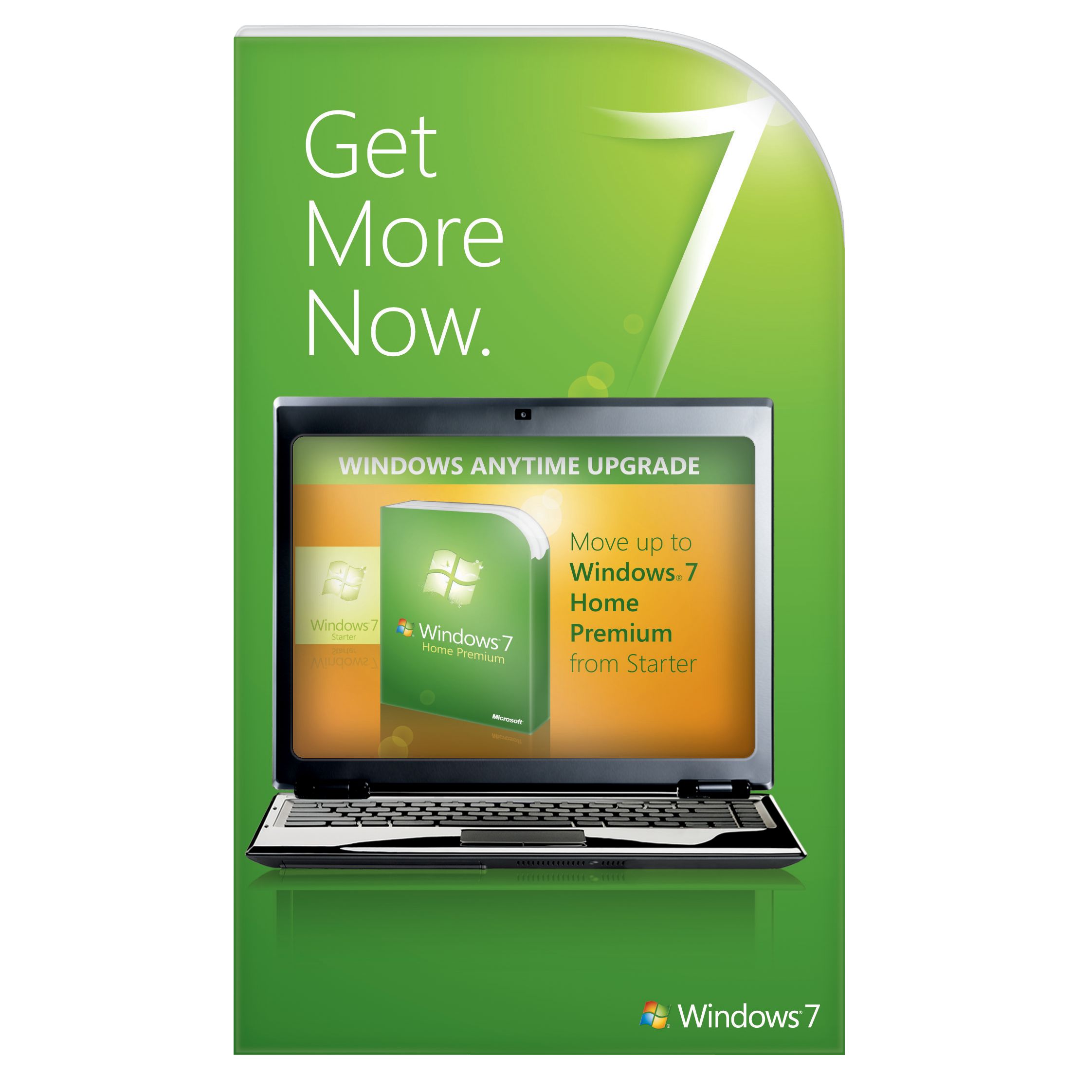 Microsoft Windows 7 Anytime Upgrade, Starter to Home Premium