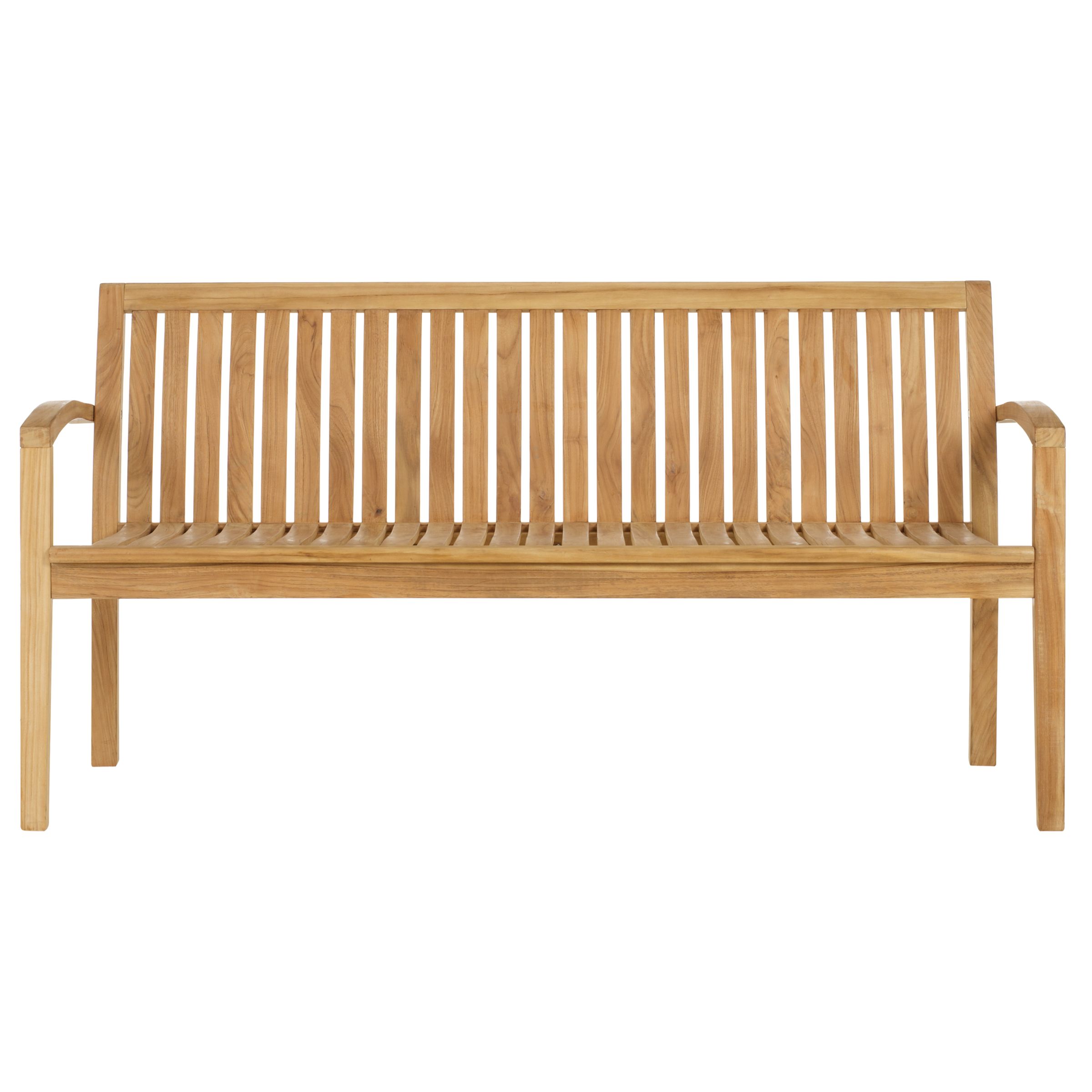 John Lewis Austin Garden Bench, 5ft