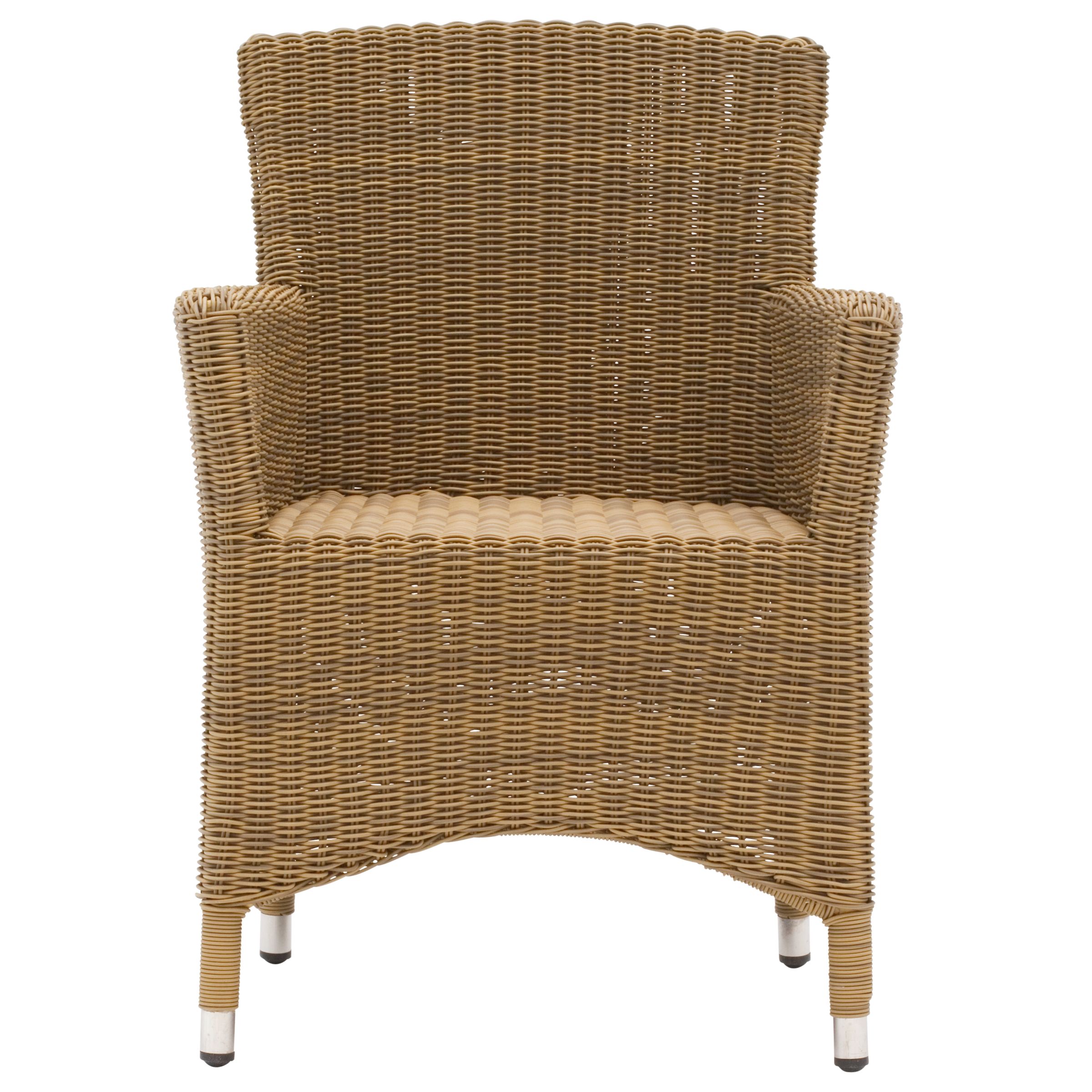 Neptune Bordeaux Woven Armchair