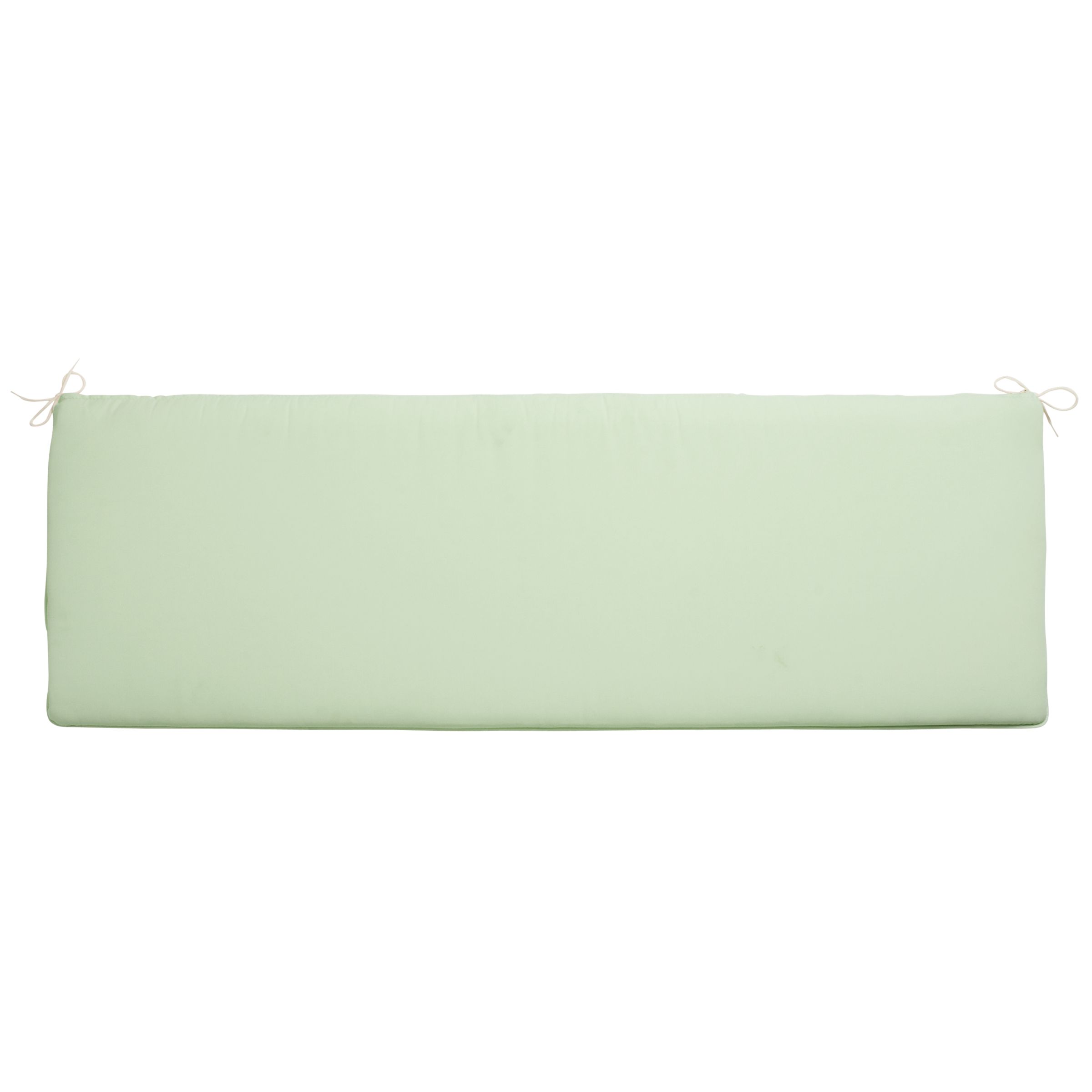 John Lewis Ripley Bench Cushion, Leaf