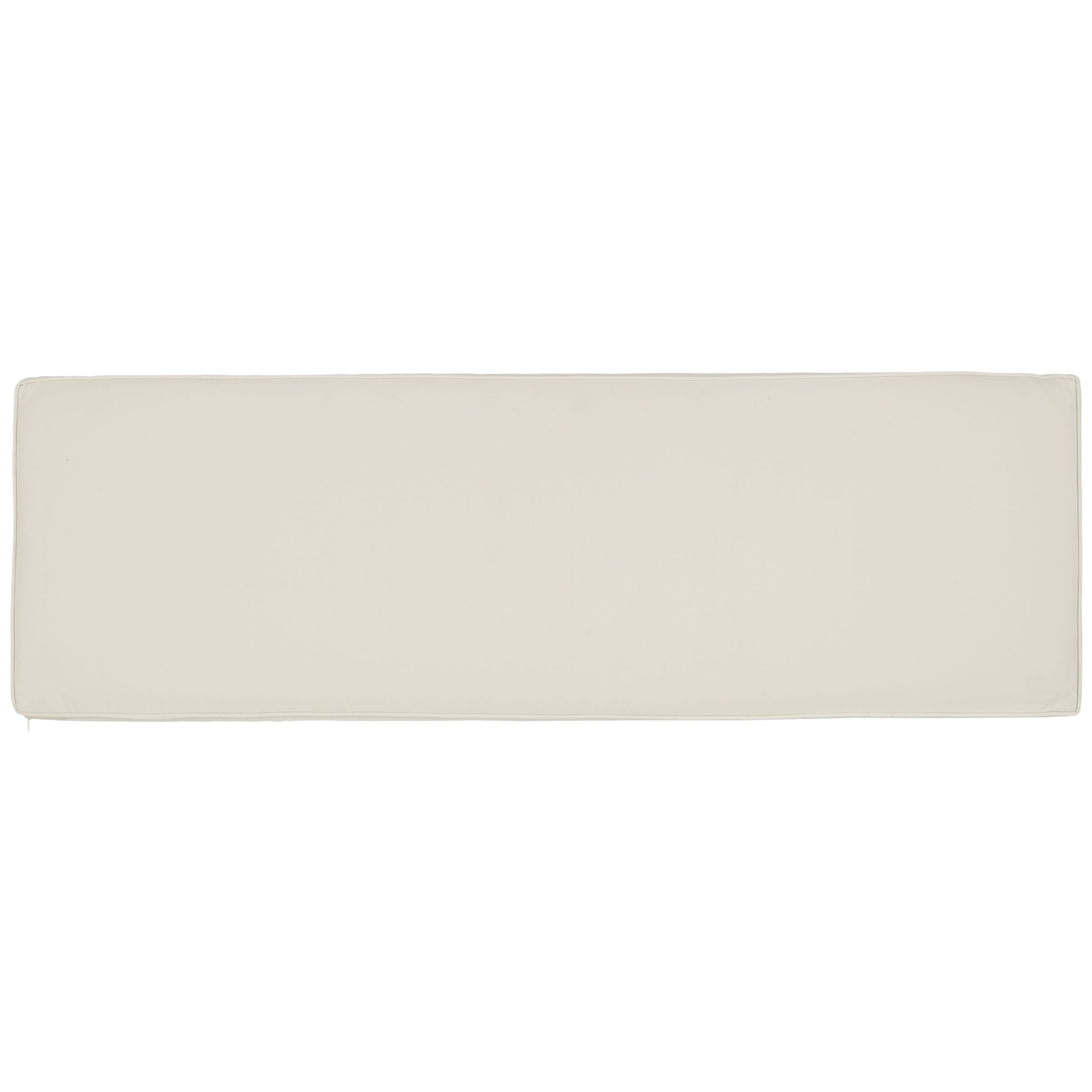 John Lewis Austin Bench Cushion, 4ft, Natural