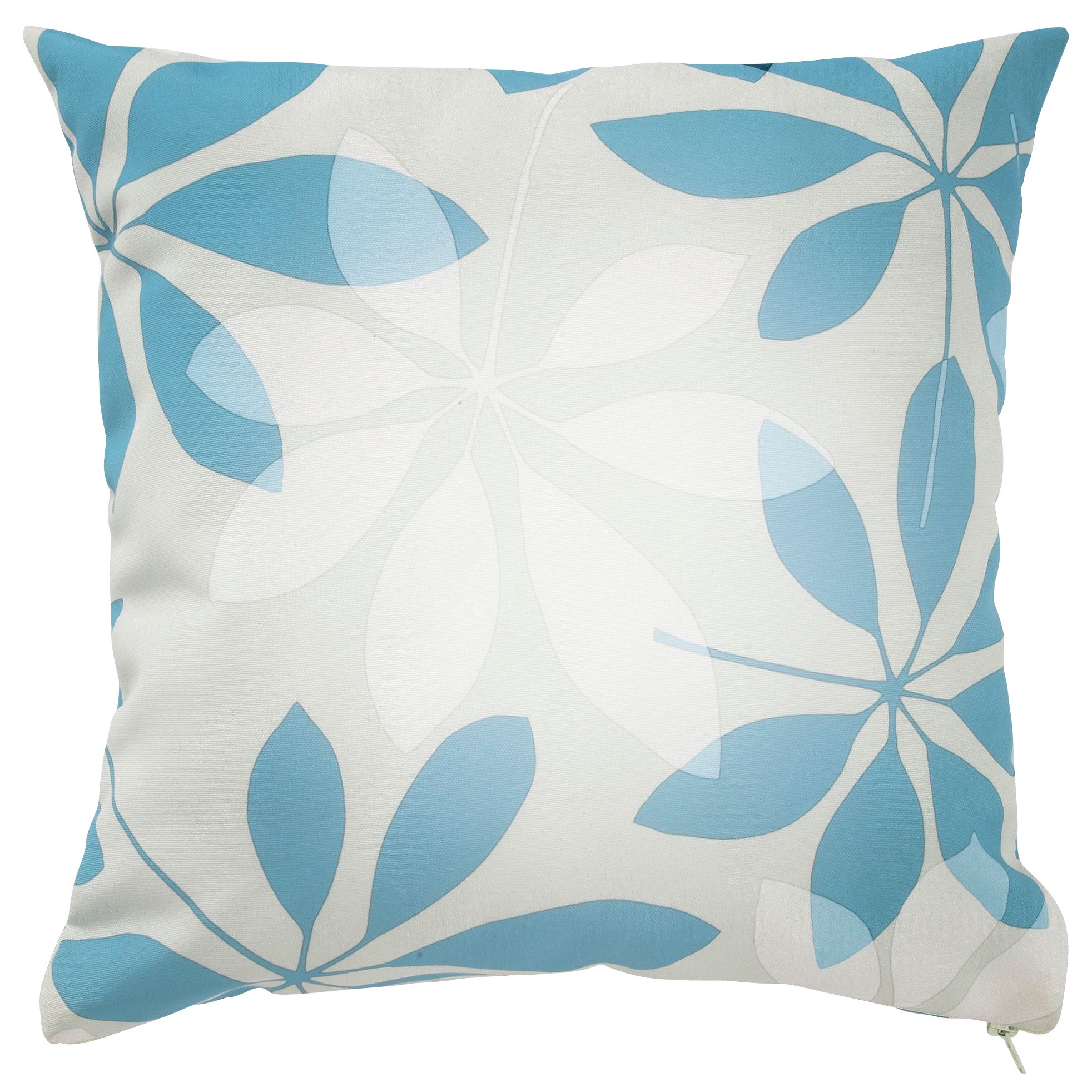 Square Scatter Cushion, Forage Leaves