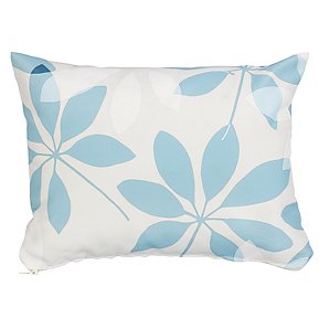 Rectangular Scatter Cushion, Forage Leaves