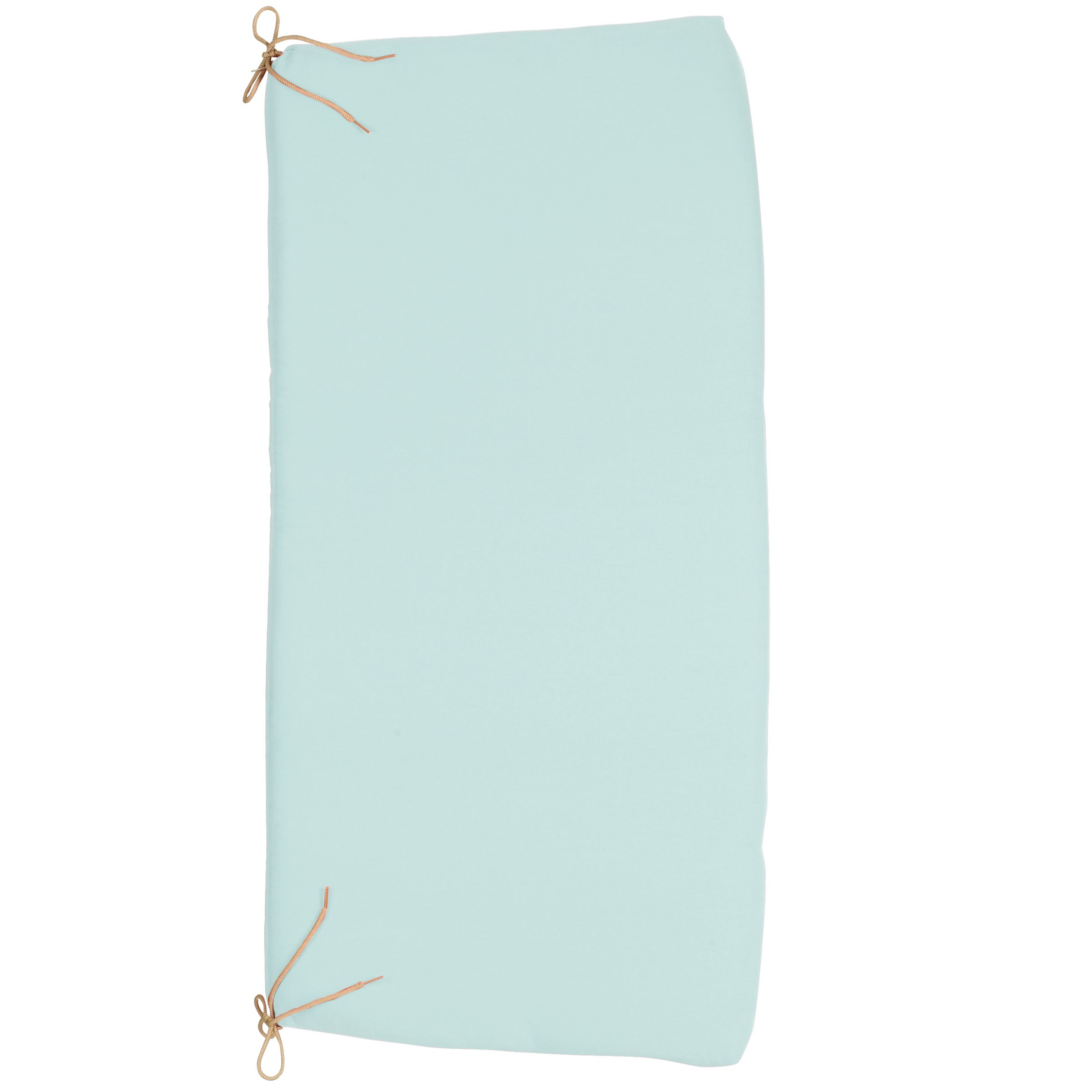 Royal Garden Classic Bench Cushion, Pale Kingfisher