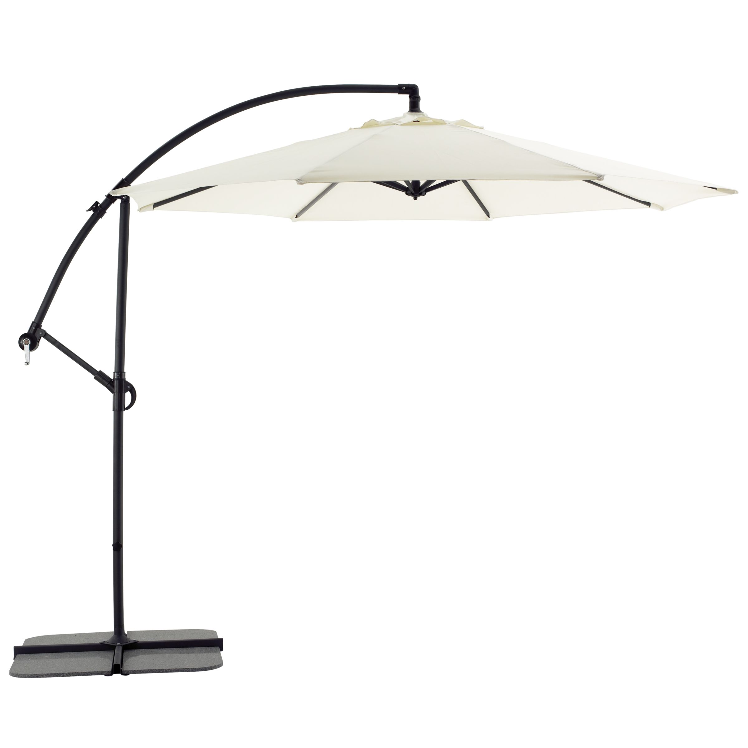 Freestanding Garden Parasol, Natural