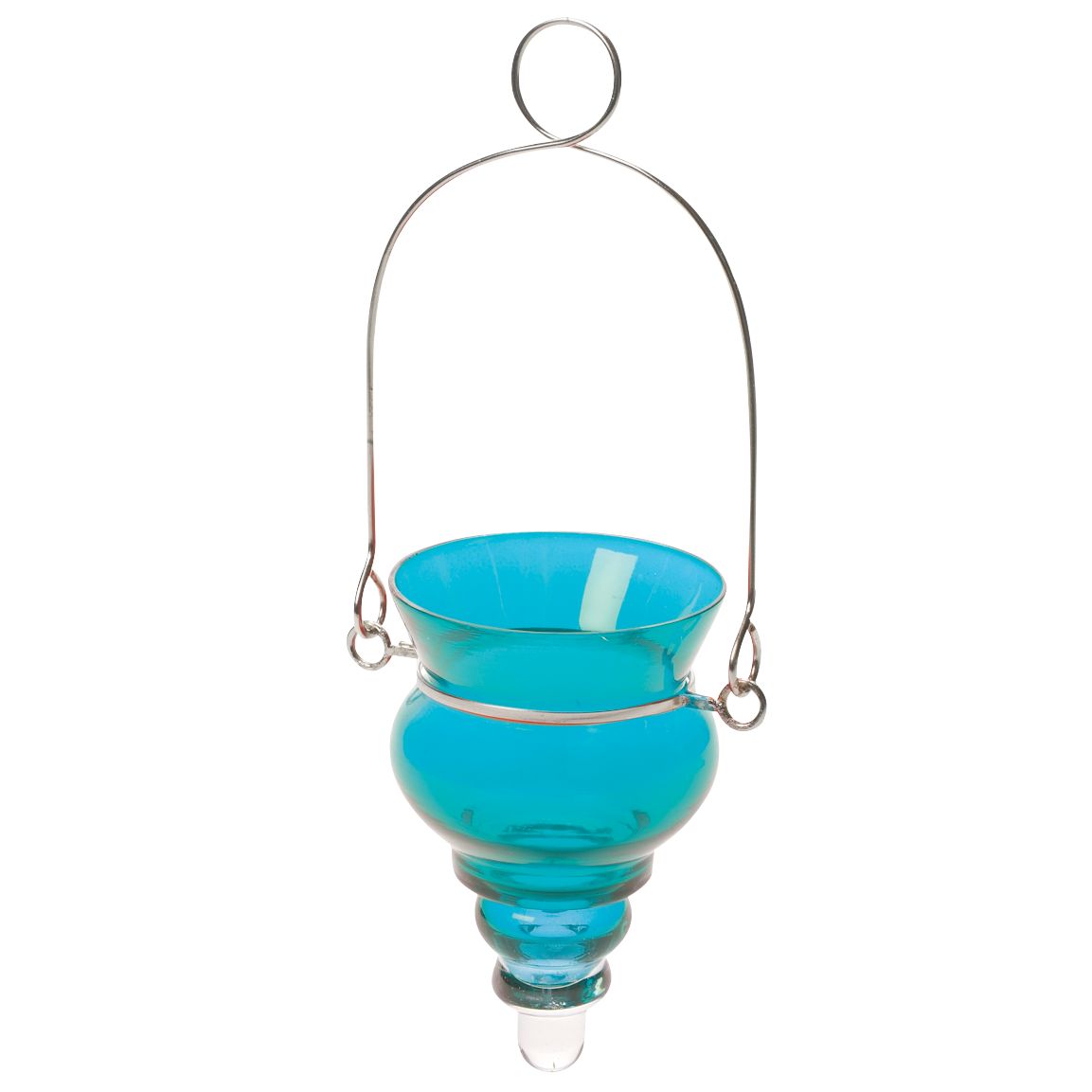 John Lewis Ella Hanging Tealight Holder, Kingfisher