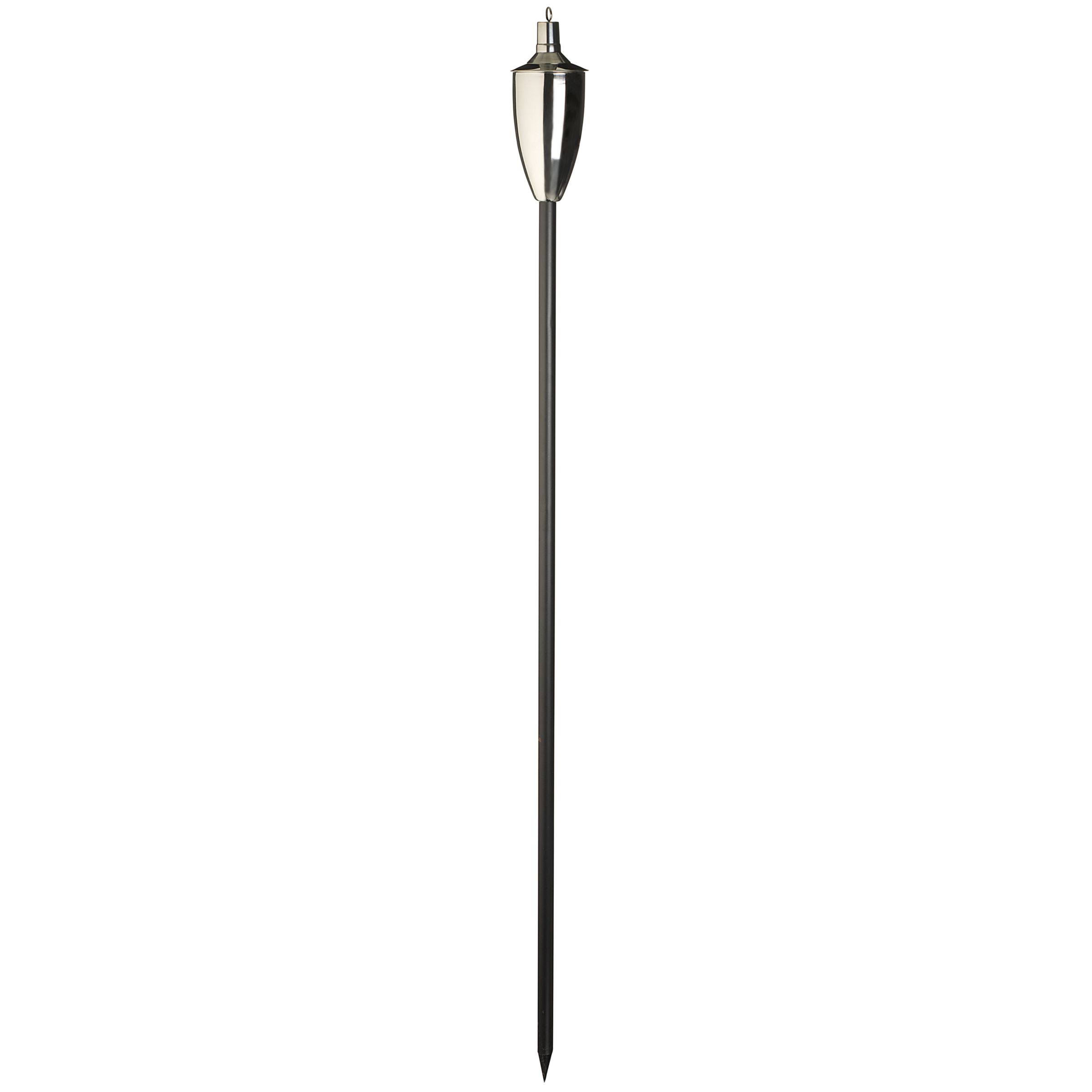 John Lewis Dublin Oil Torch, Stainless Steel