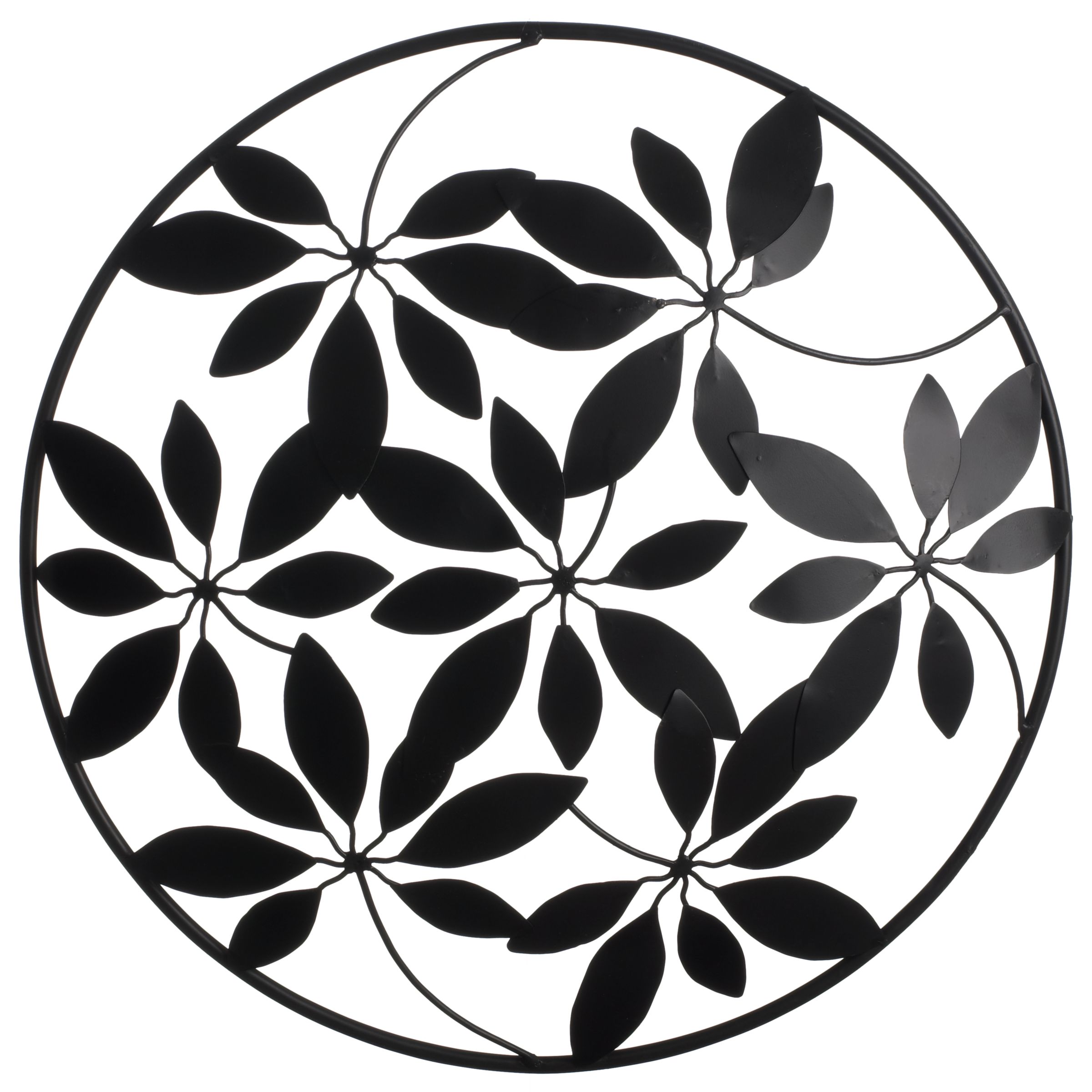 Forage Leaves Outdoor Wall Art, Dia.60cm
