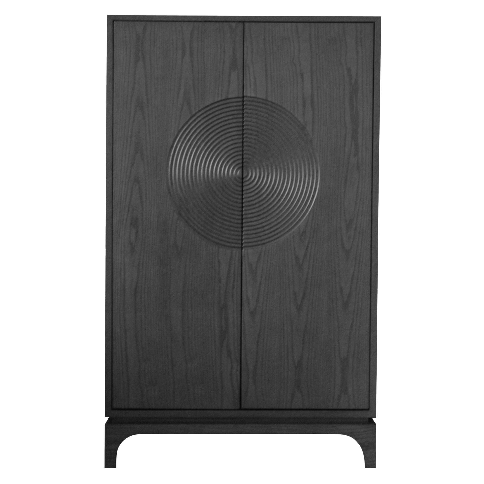 Radial Large Cabinet, Charcoal at John Lewis