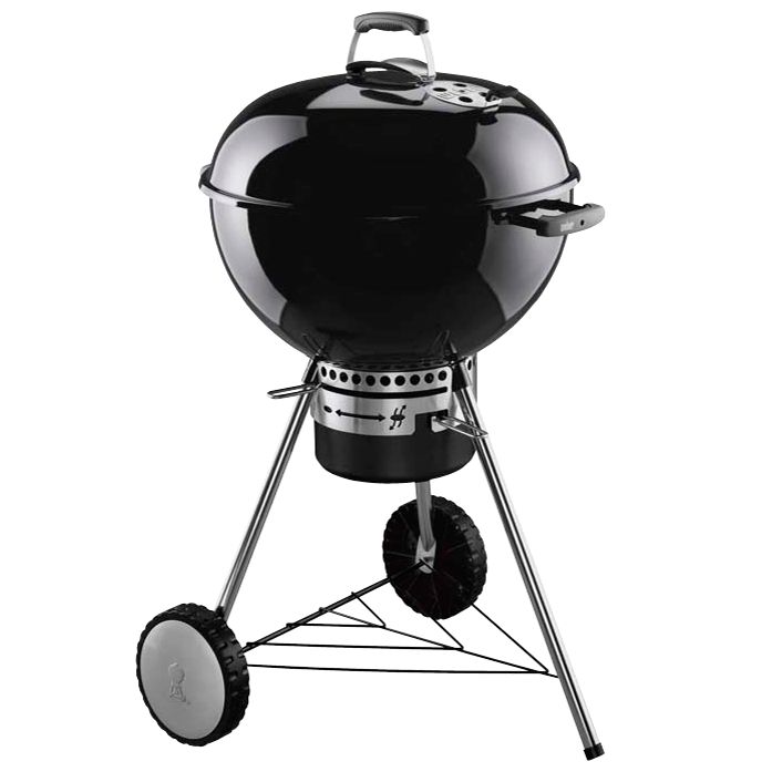 Weber One Touch Premium 57cm Charcoal Barbecue at JohnLewis
