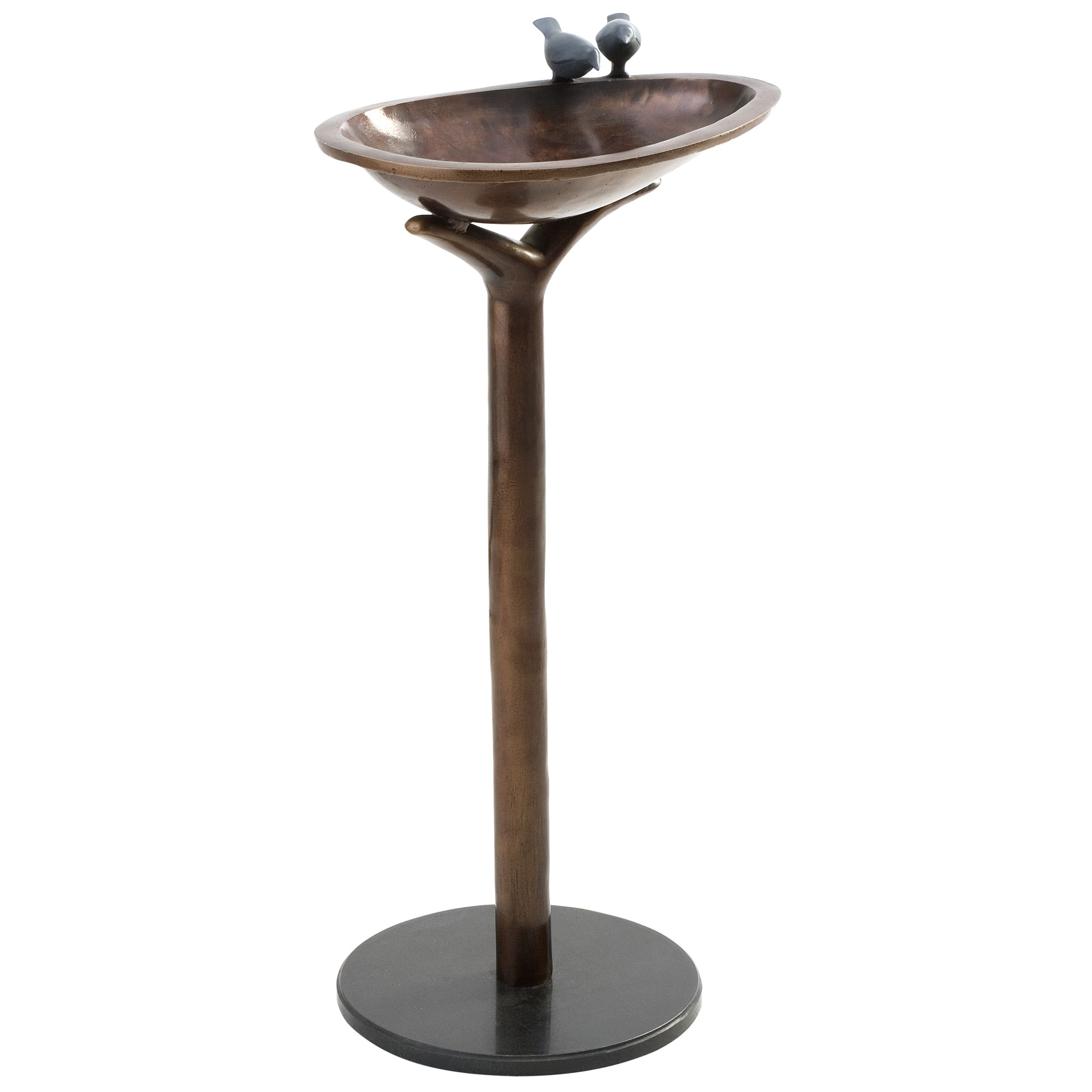 John Lewis Copper Finish Bird Bath