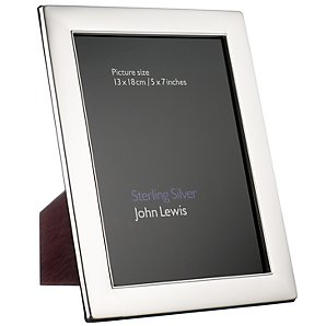 John Lewis Occasions Sterling Silver Frame, 7X5`