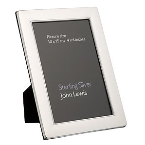John Lewis Occasions Sterling Silver Frame, 6X4`