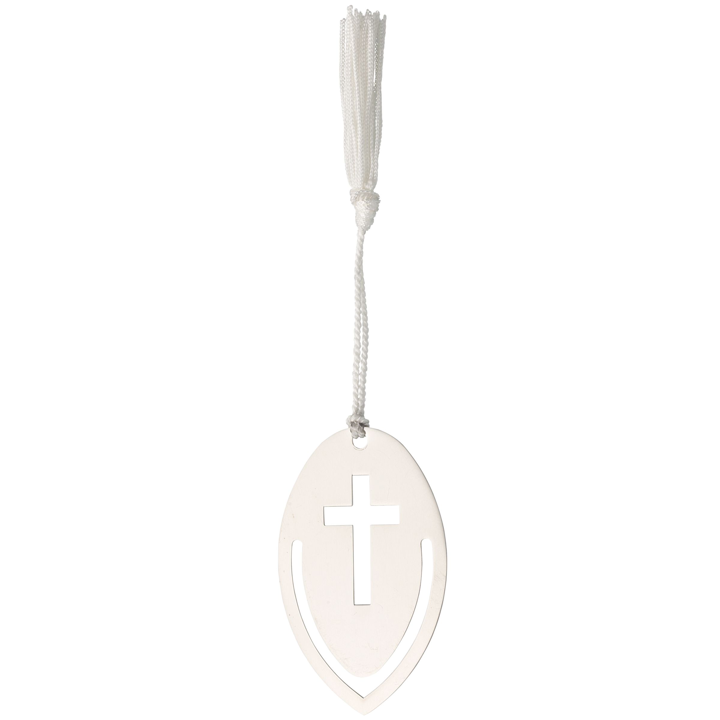 John Lewis Sterling Silver Cross Bookmark