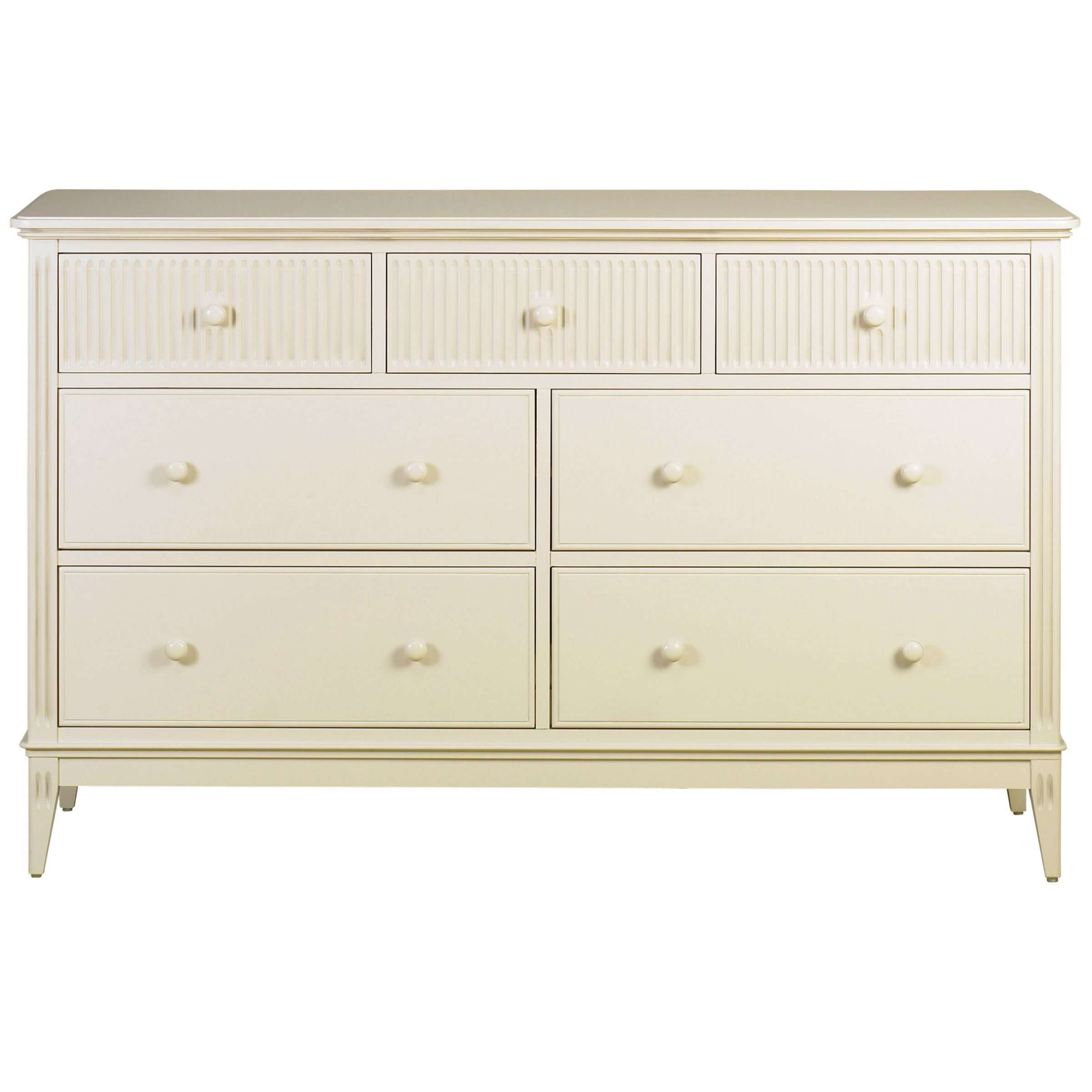 John Lewis Albany 3   4 Drawer Chest, Buttermilk