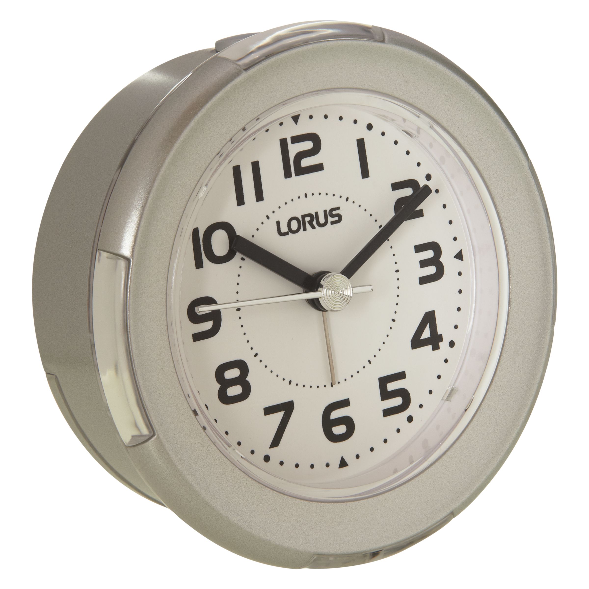 Lorus Beep Alarm Clock - Silver