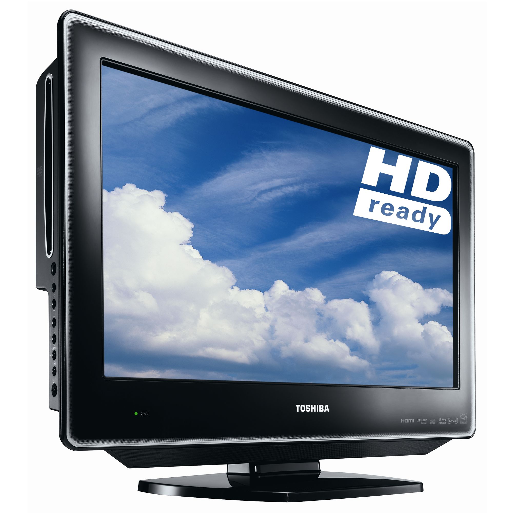 Toshiba 19DV665DB LCD HD Ready Digital Television/DVD Combi, 19 Inch, Black