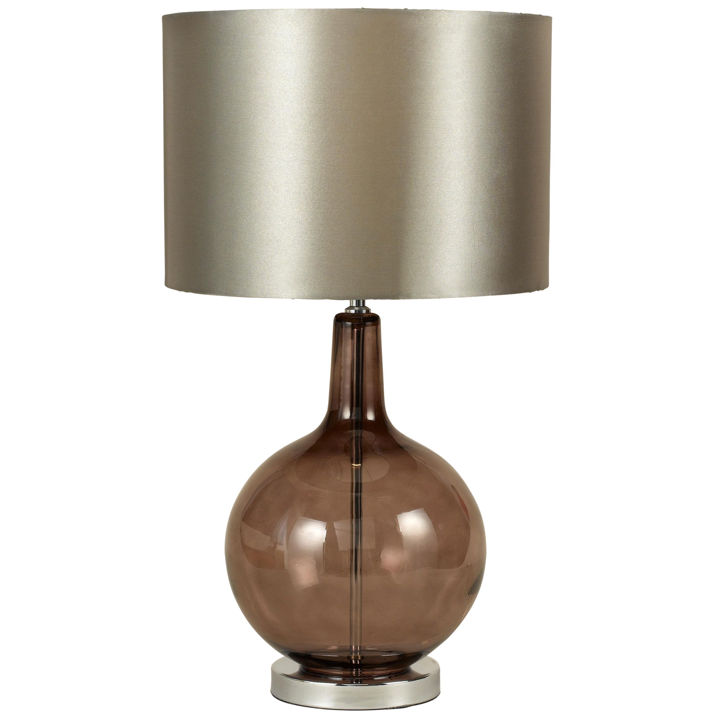 John Lewis Cheryl Table Lamp, Smoke