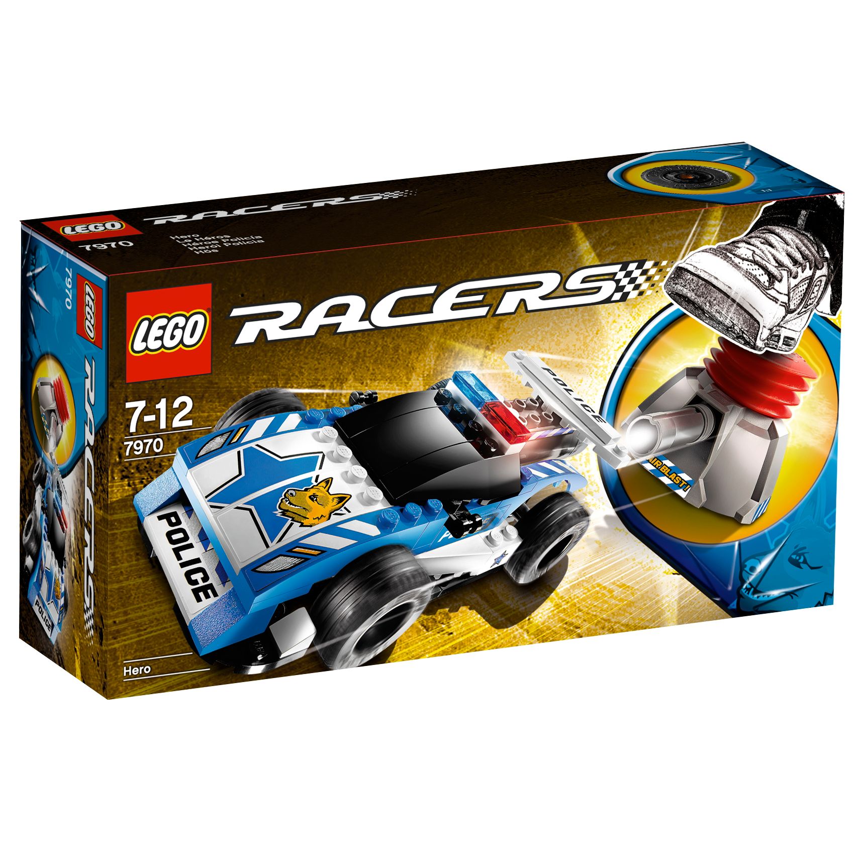 Lego Racers Hero Police Car