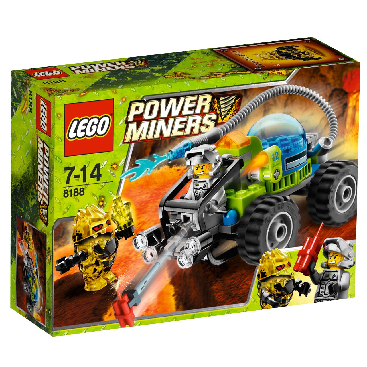 Lego Power Miners Fire Blaster
