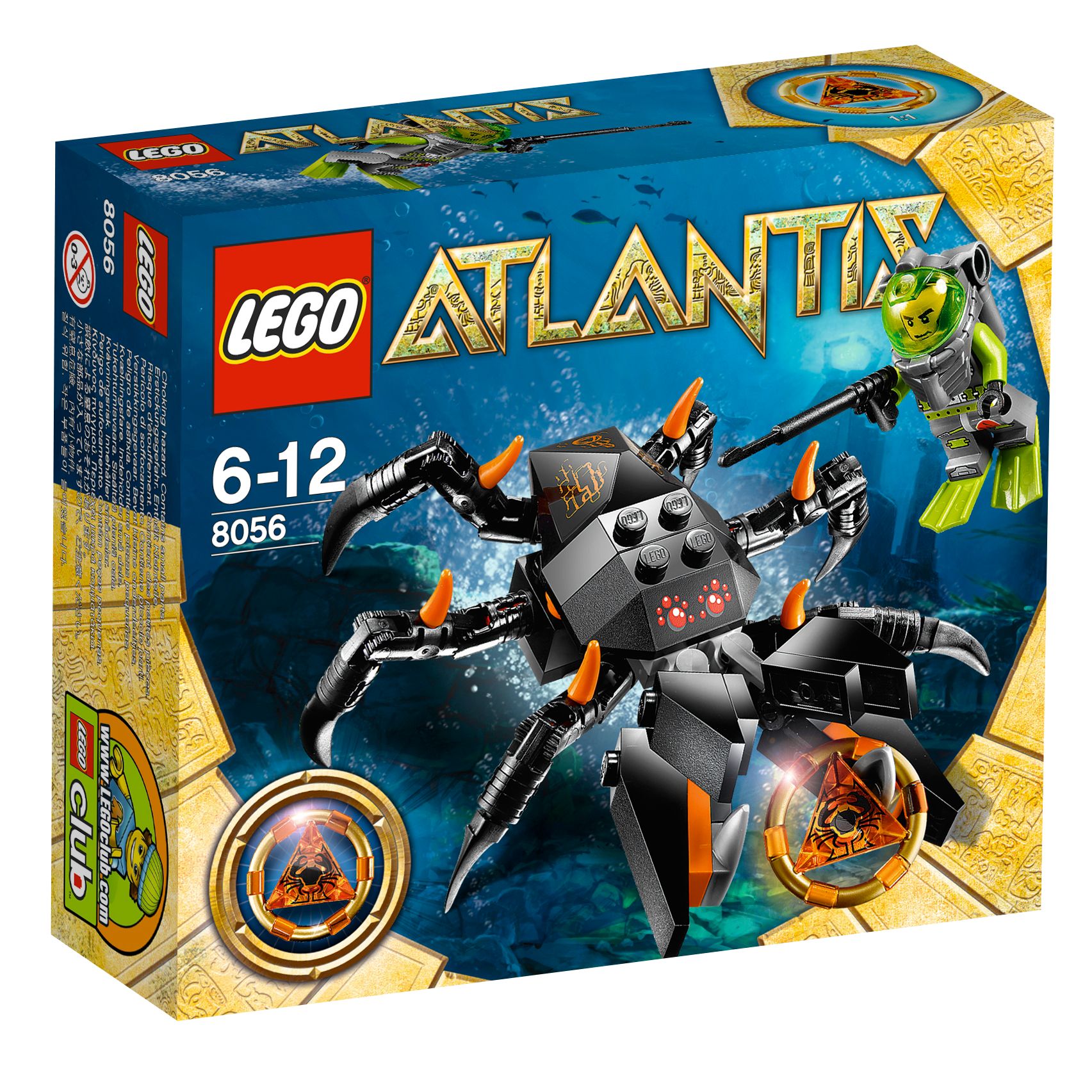 Lego Atlantis Monster Crab Clash
