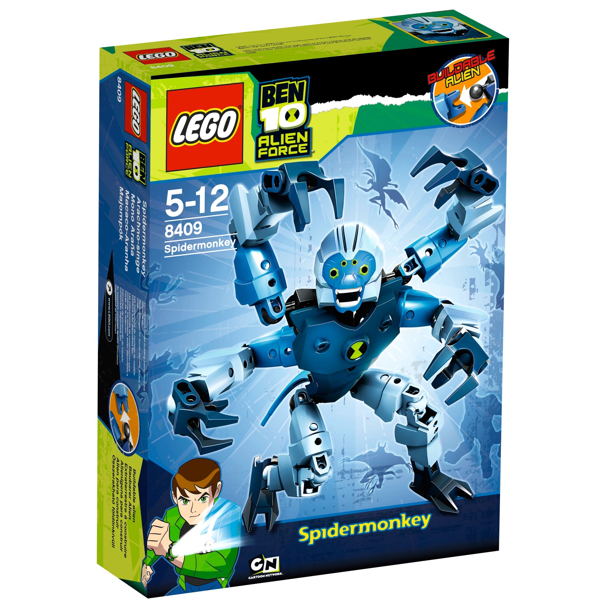Lego Ben 10 Alien Force Spidermonkey