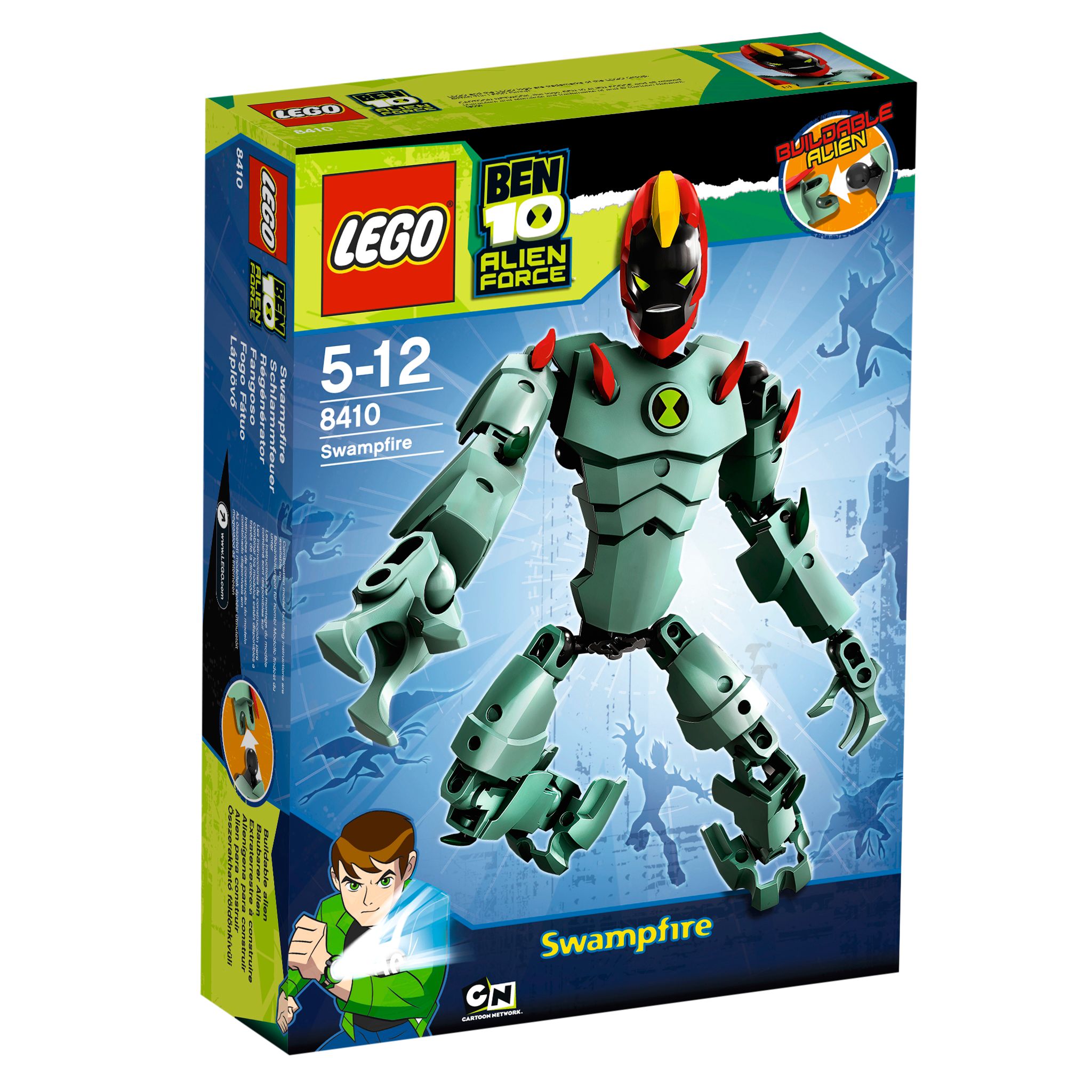 Lego Ben 10 Alien Force Swampfire